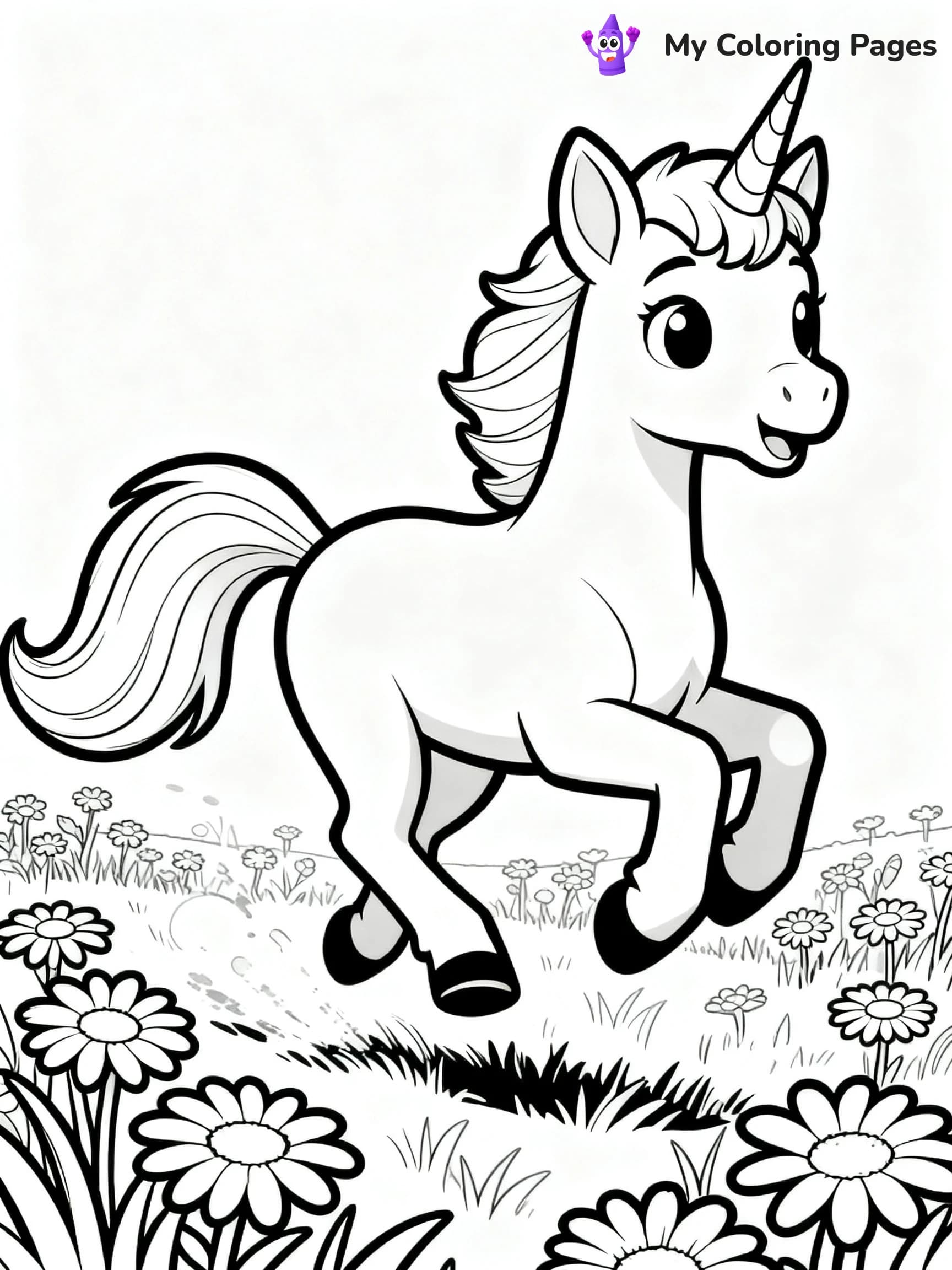 Alicorn Coloring Pages - 22