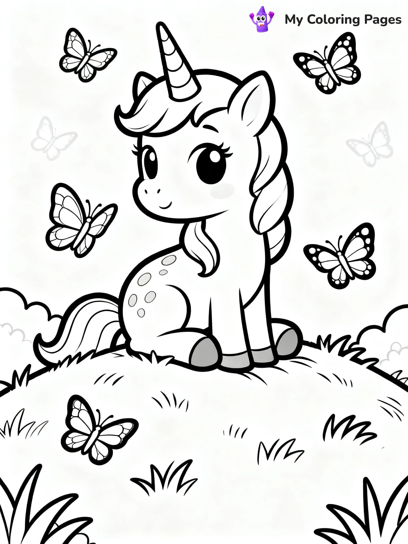 Alicorn Coloring Pages - 21