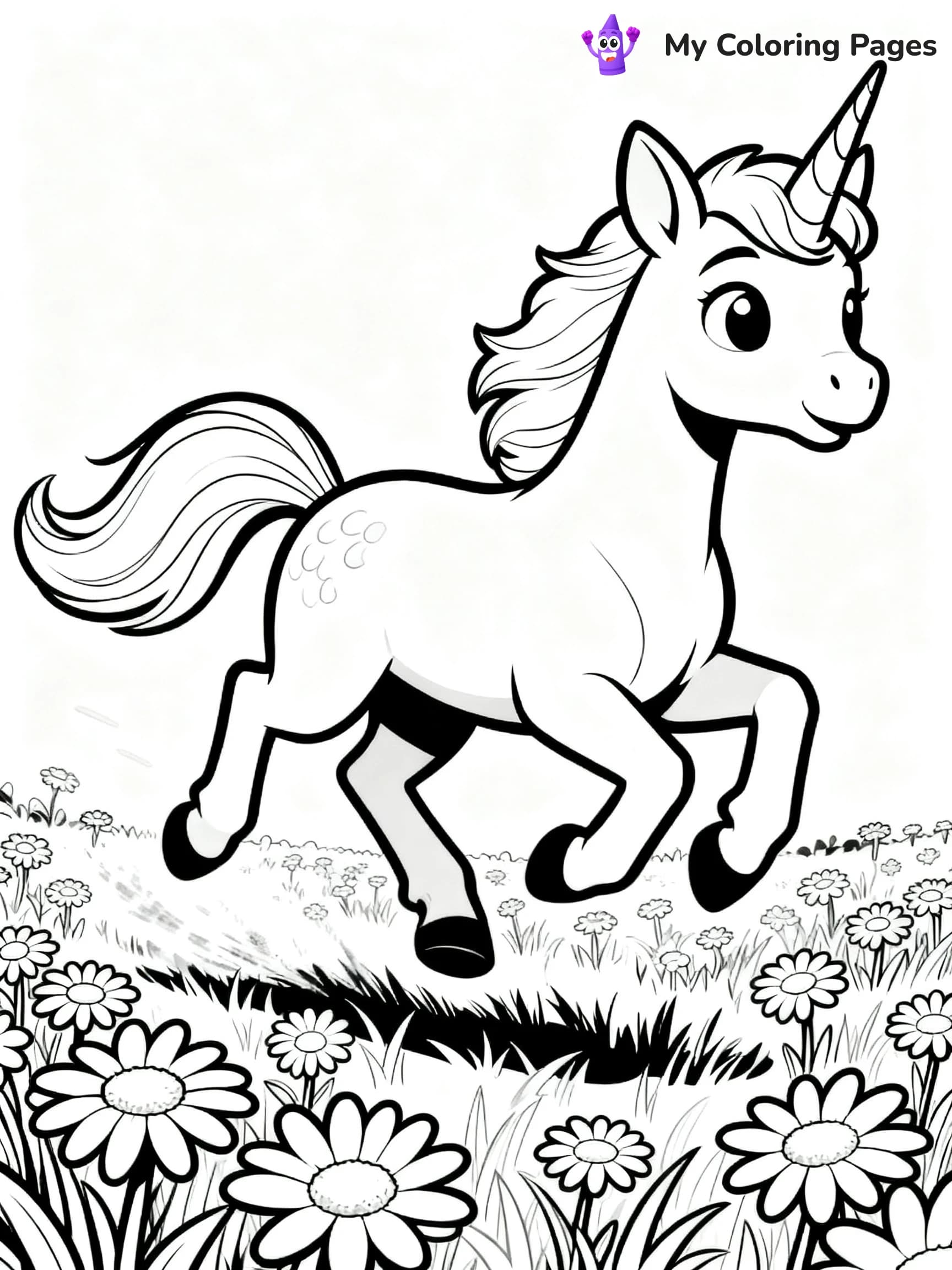 Alicorn Coloring Pages - 17