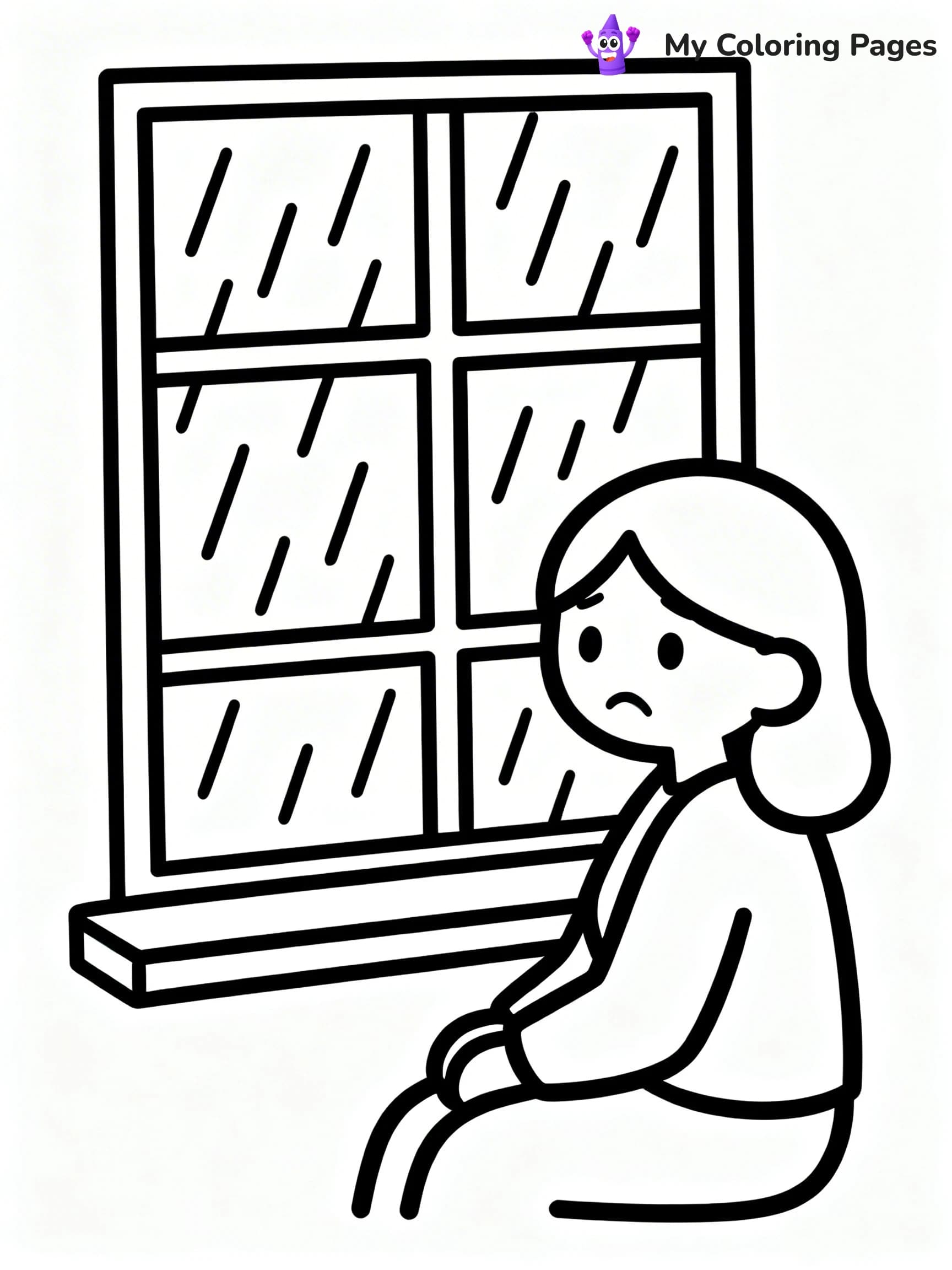 Sad Coloring Pages - 12