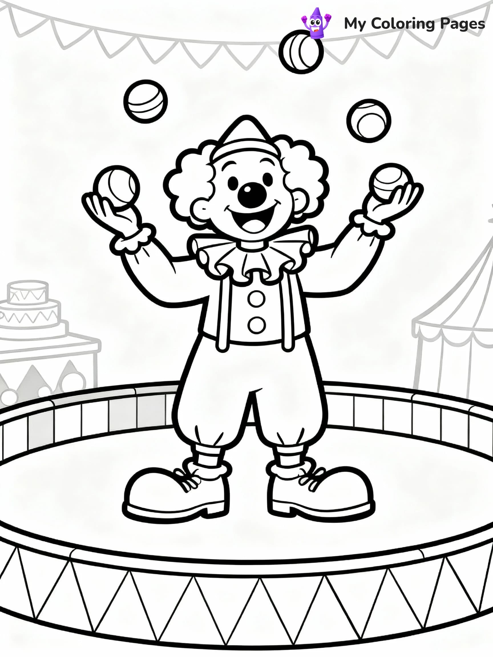 Carnival Coloring Pages - 24