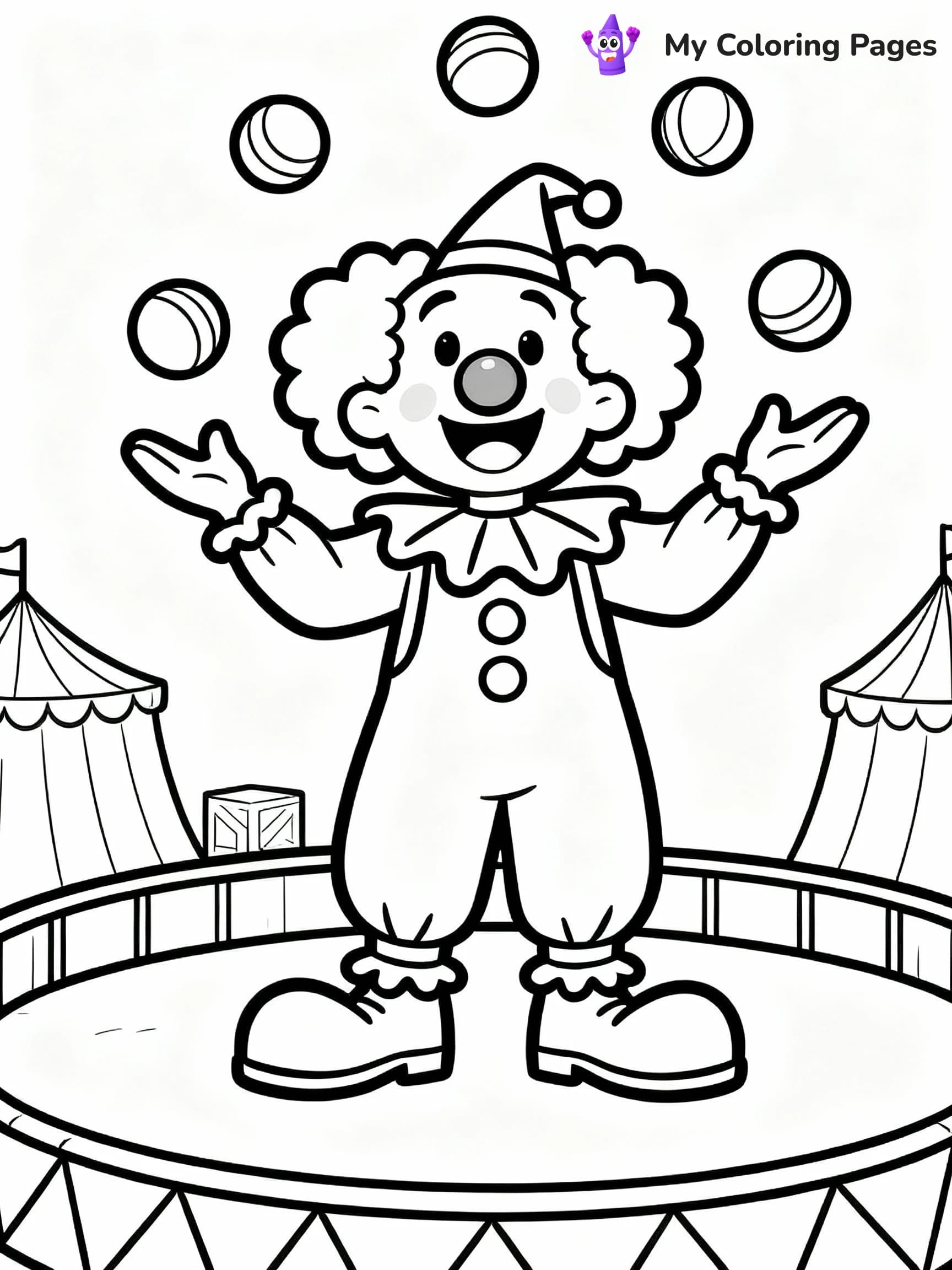 Carnival Coloring Pages - 23