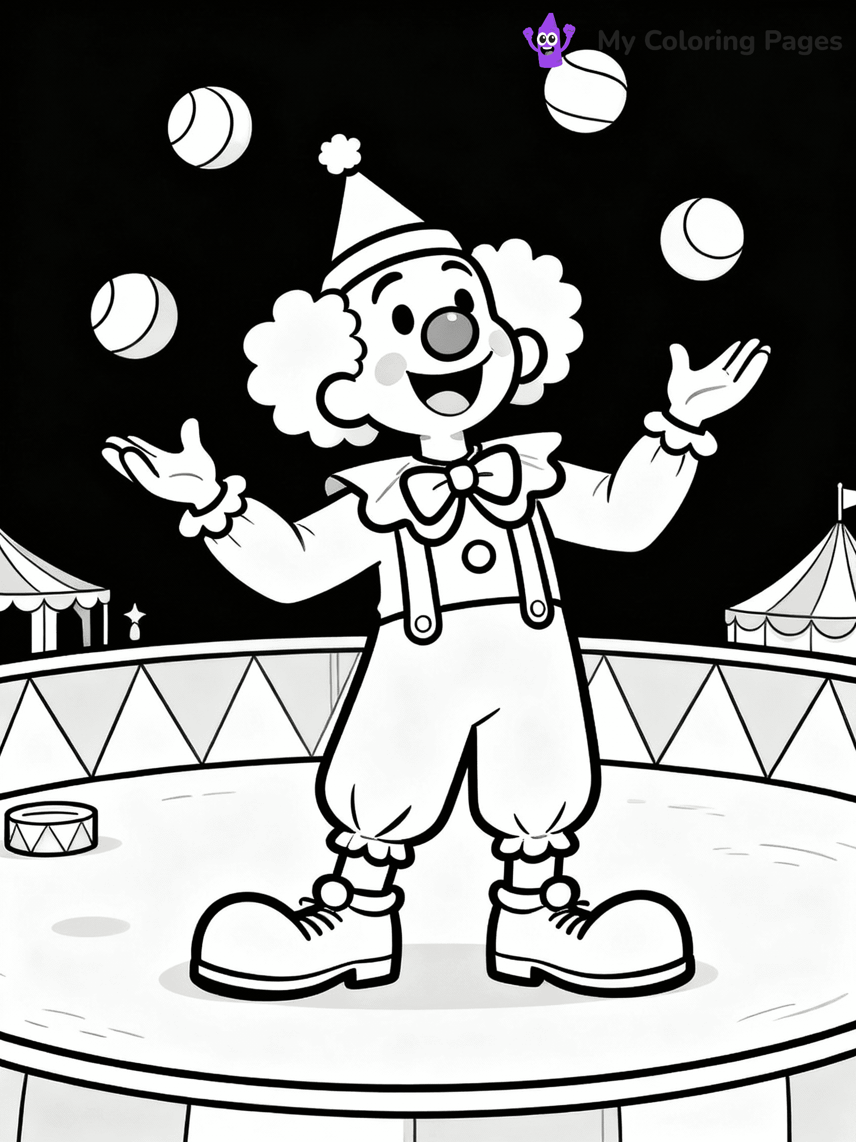 Carnival Coloring Pages - 21