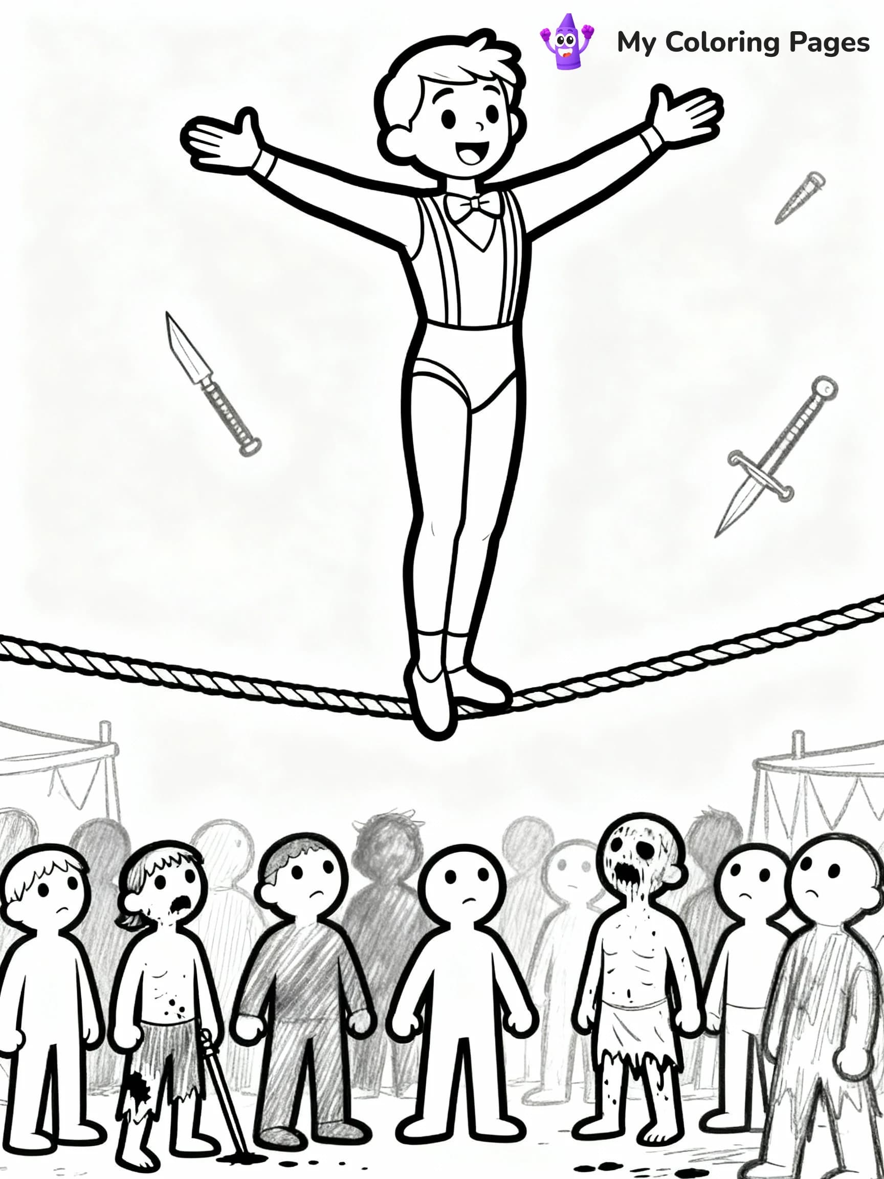 Carnival Coloring Pages - 18