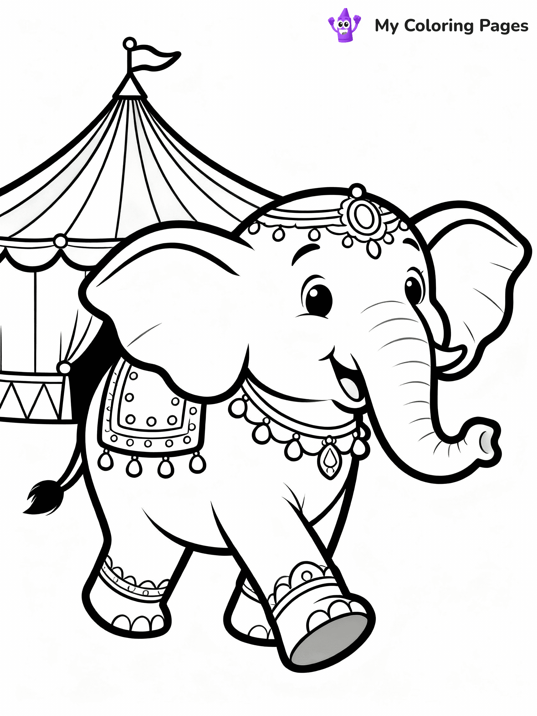 Carnival Coloring Pages - 7
