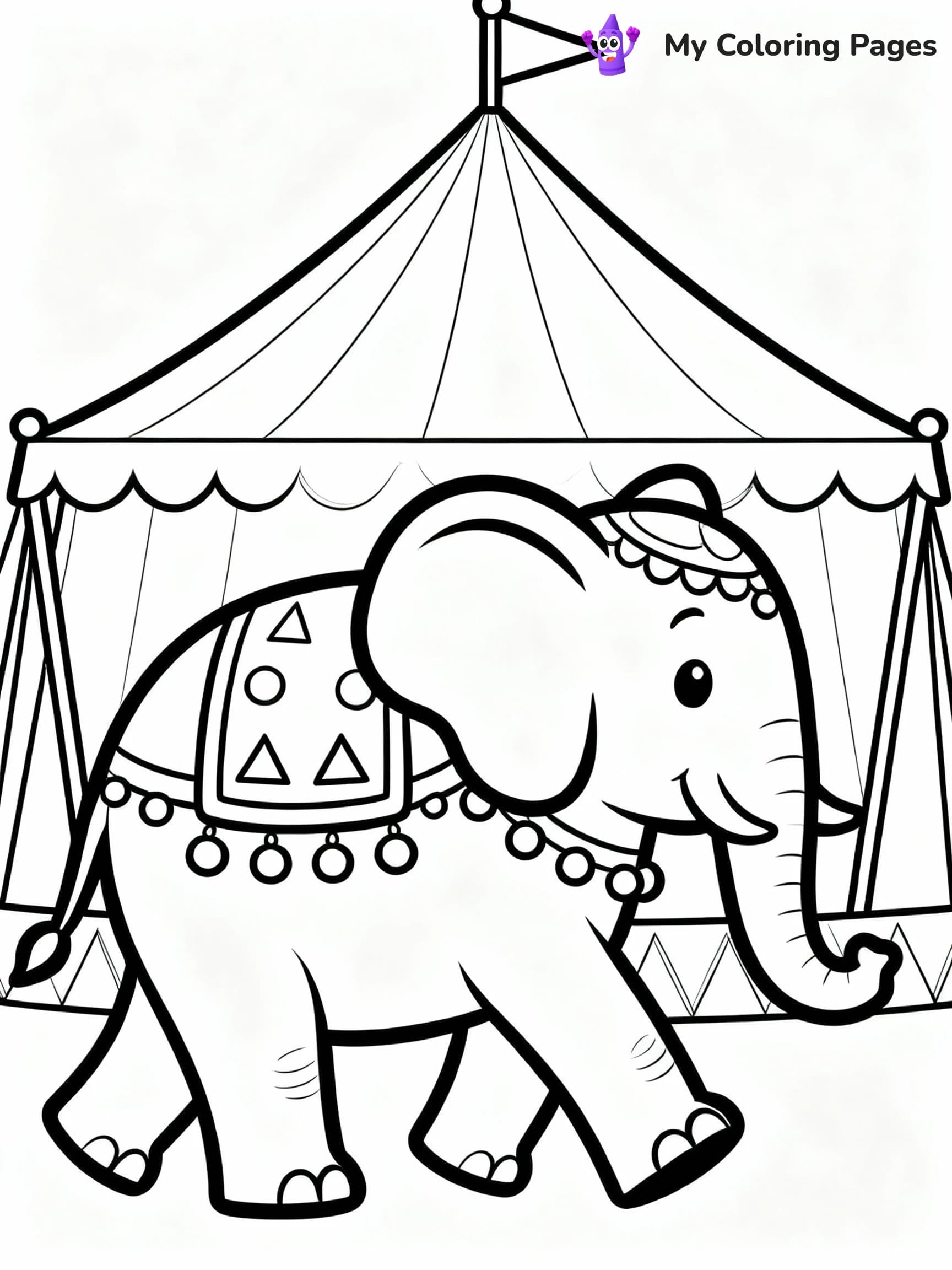 Carnival Coloring Pages - 1