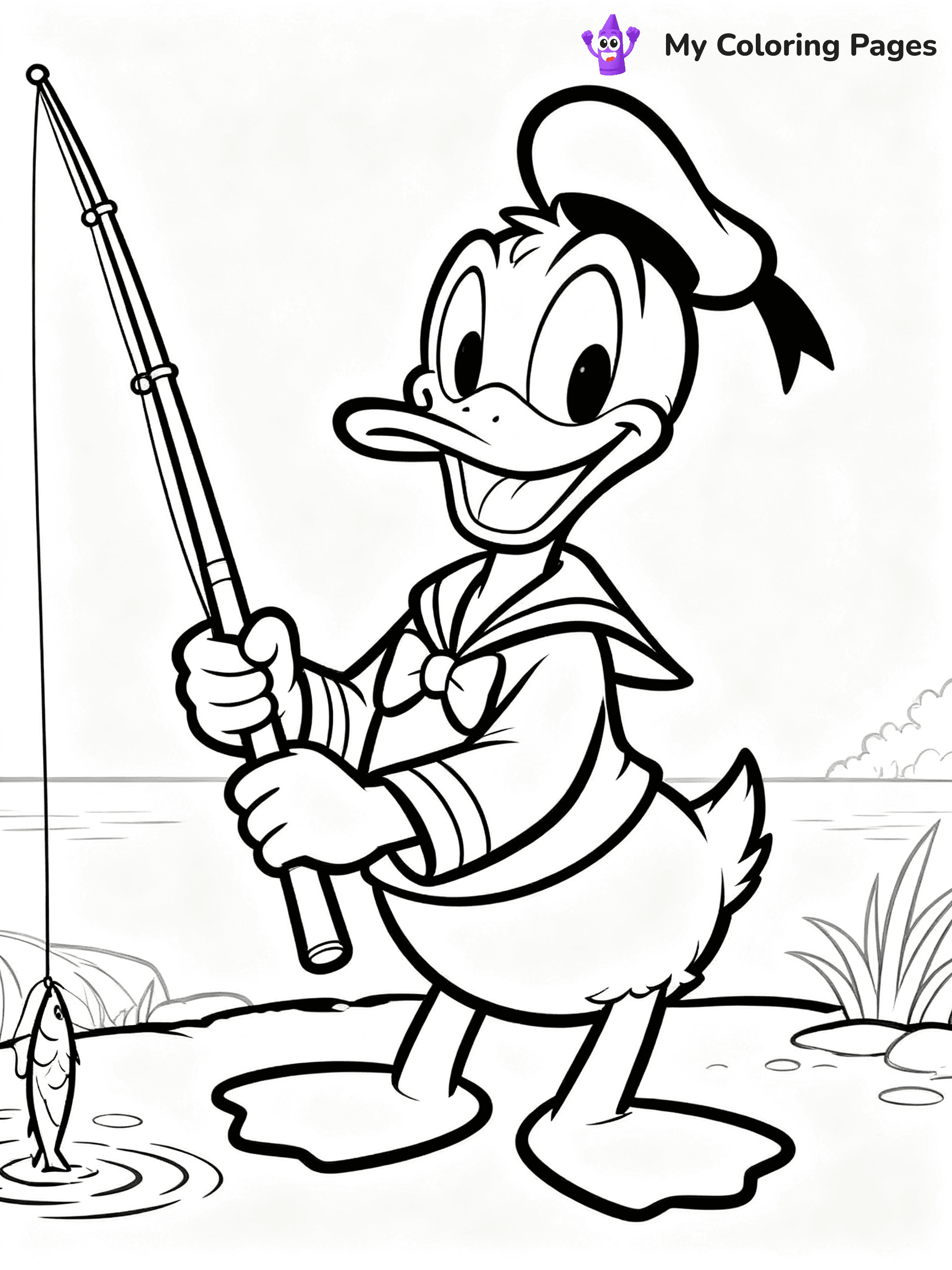 Daisy Duck Coloring Pages - 27