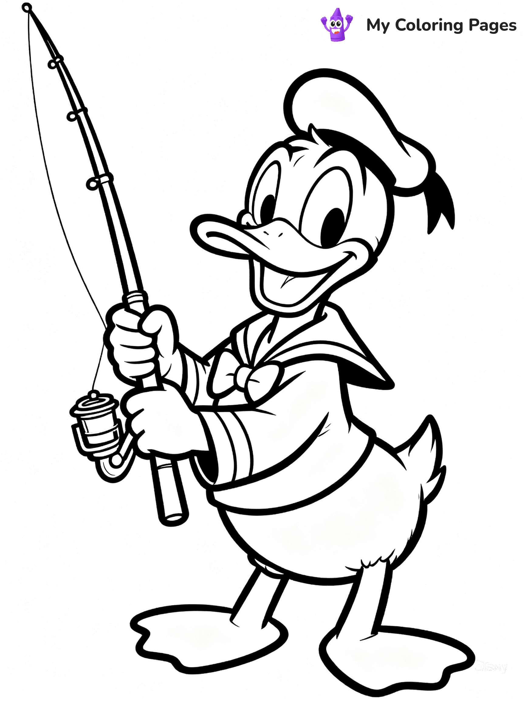 Daisy Duck Coloring Pages - 26