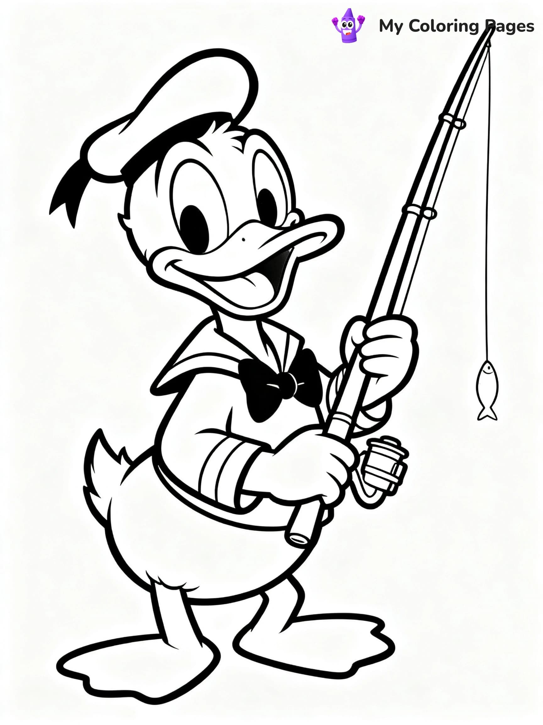 Daisy Duck Coloring Pages - 22