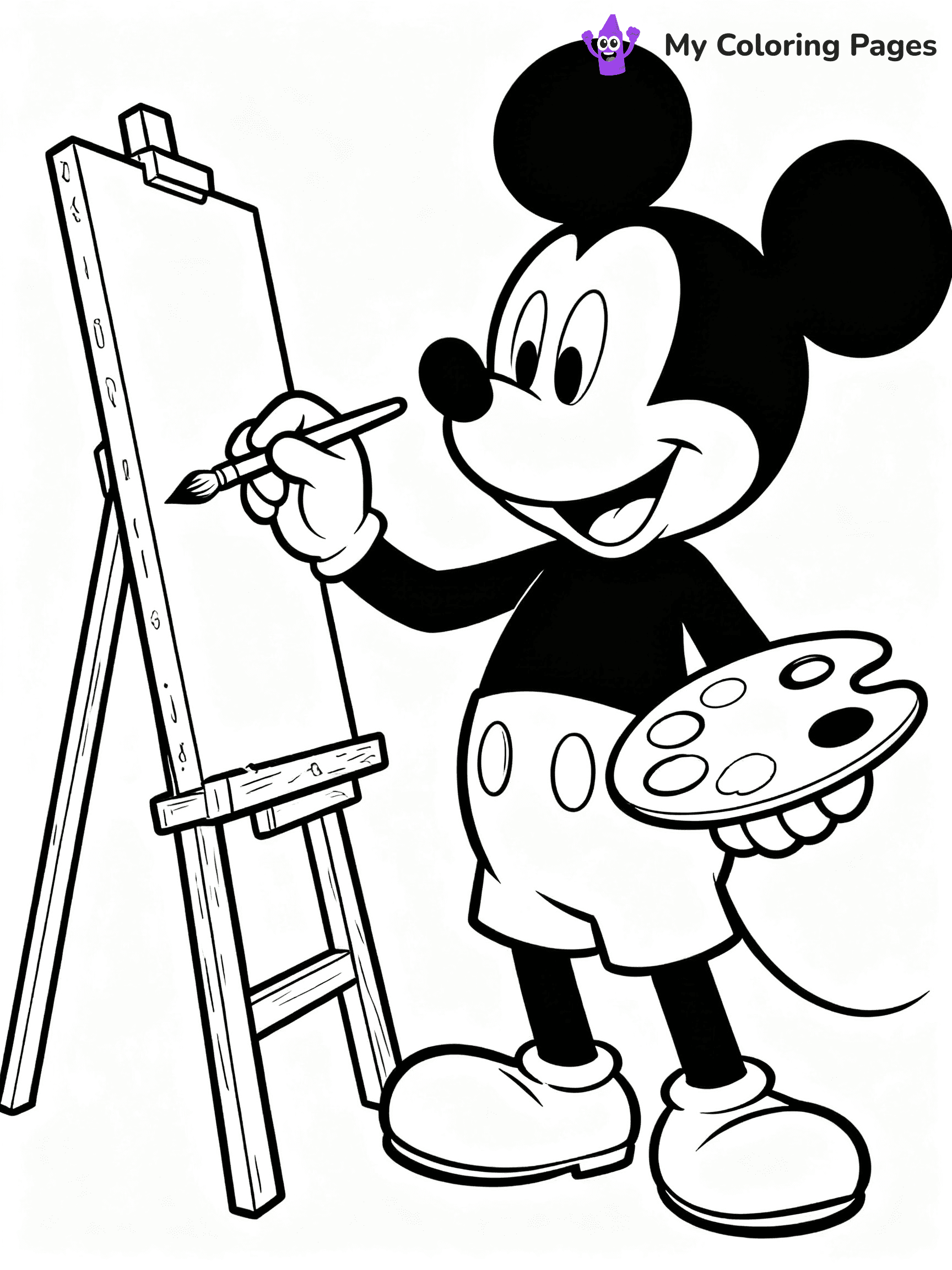 Daisy Duck Coloring Pages - 6