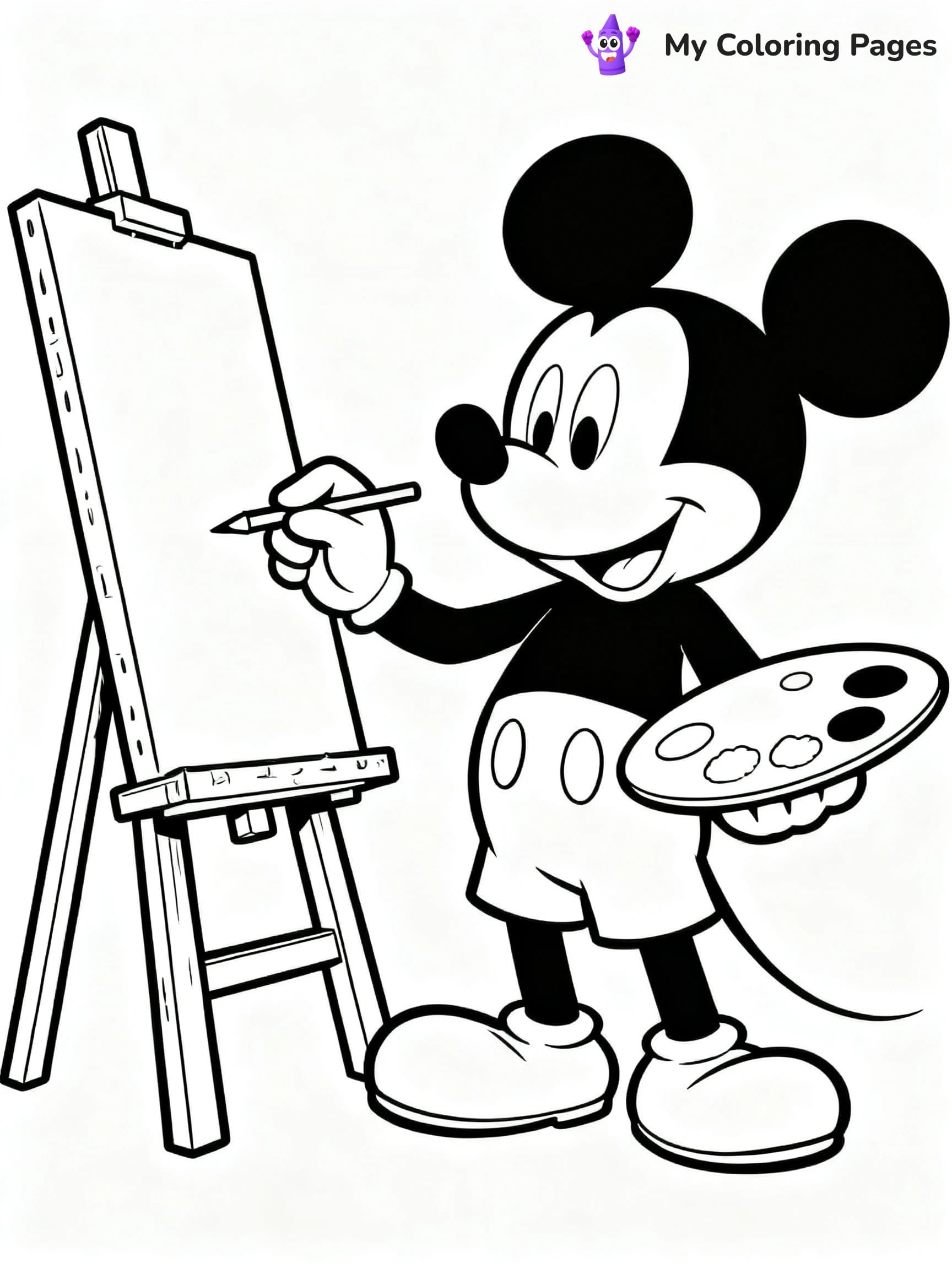 Daisy Duck Coloring Pages - 4