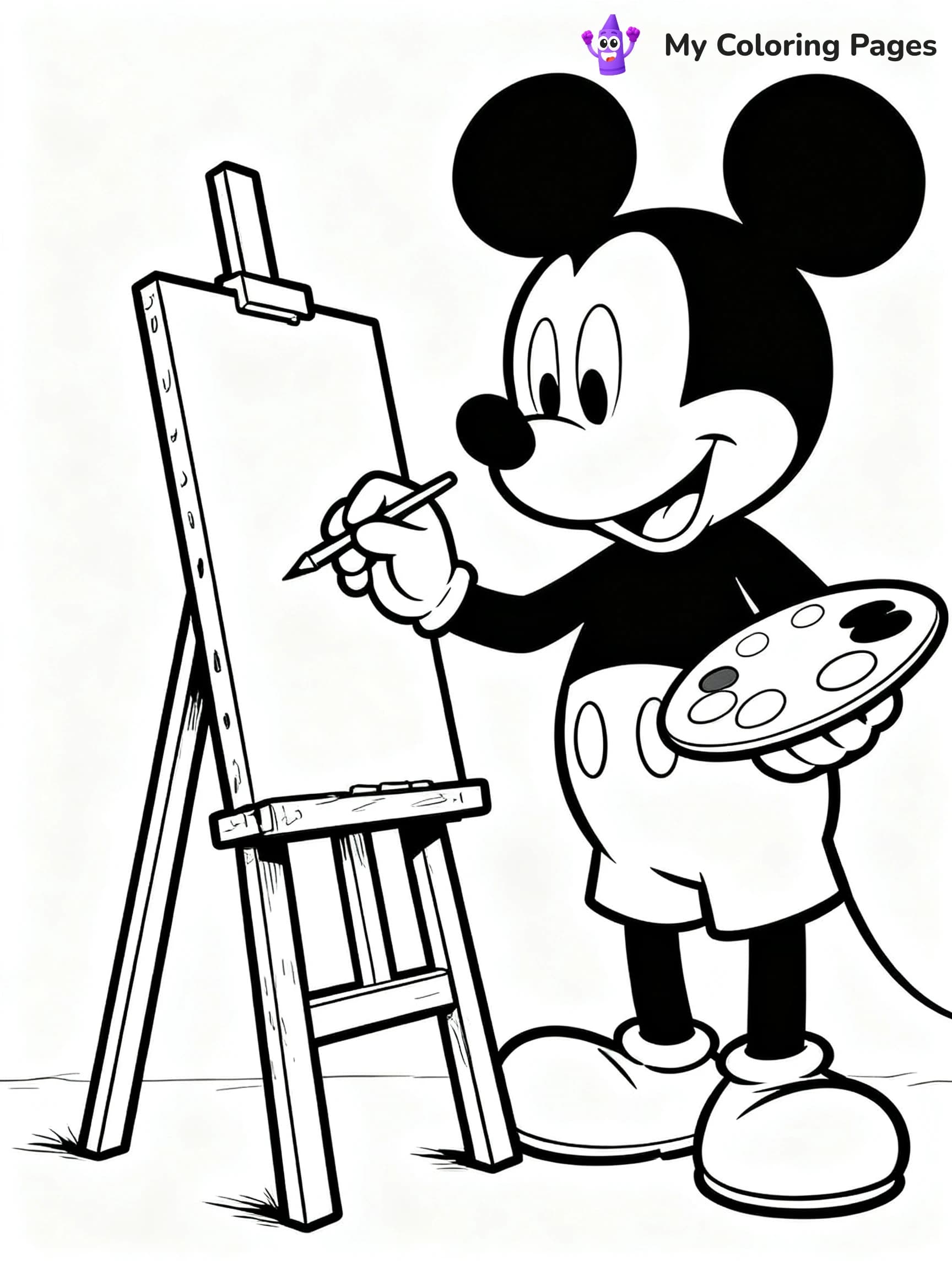 Daisy Duck Coloring Pages - 3