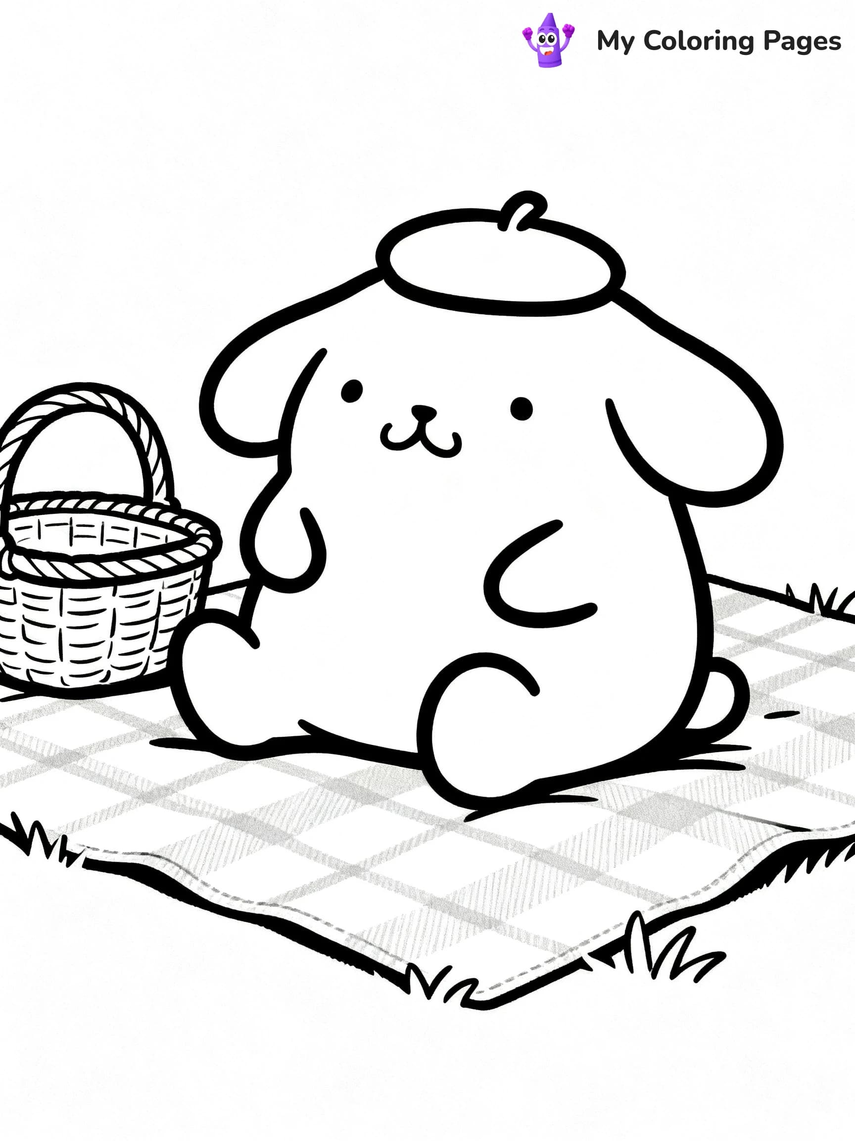 Choco Cat Coloring Pages - 24
