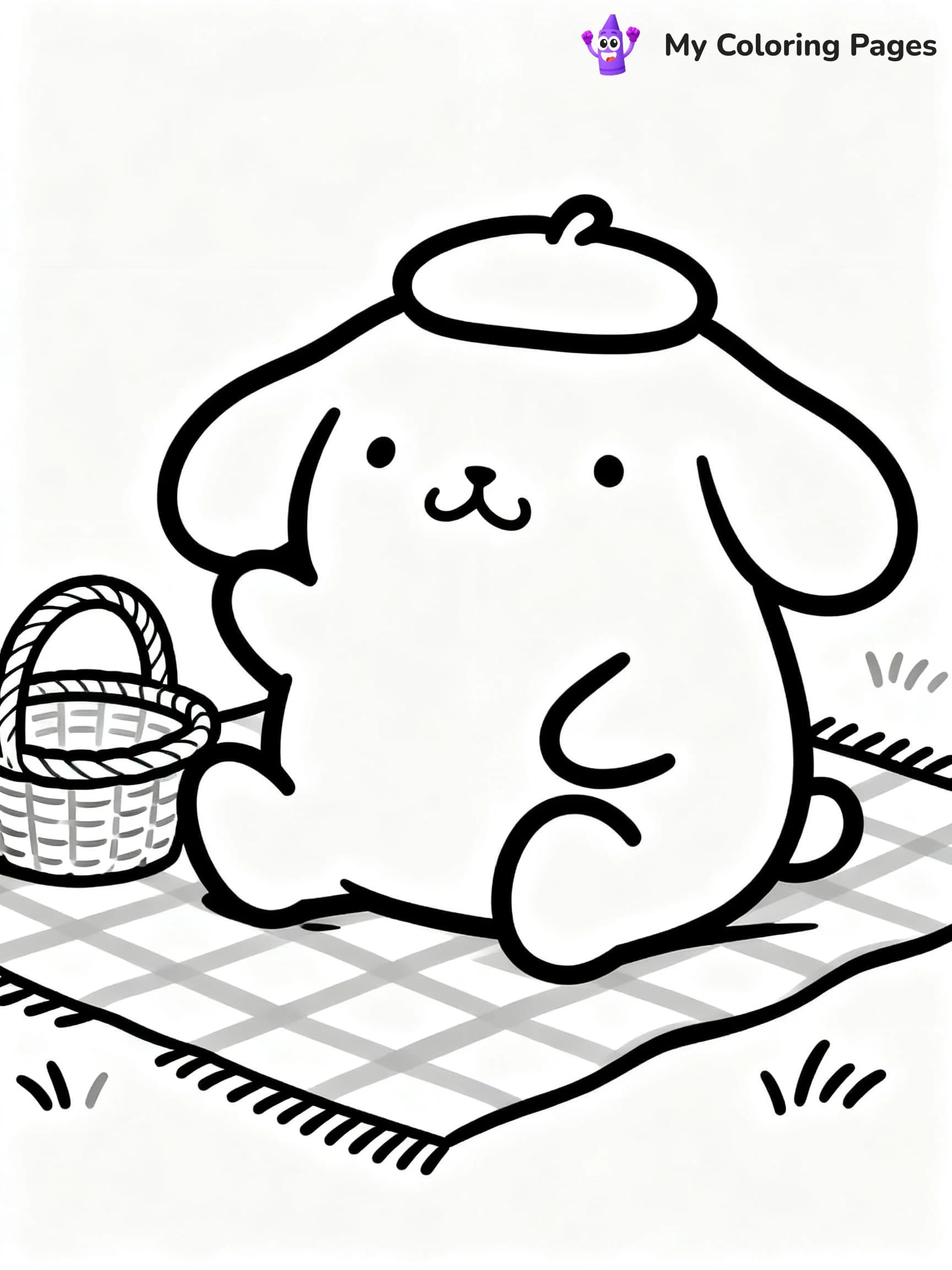 Choco Cat Coloring Pages - 23