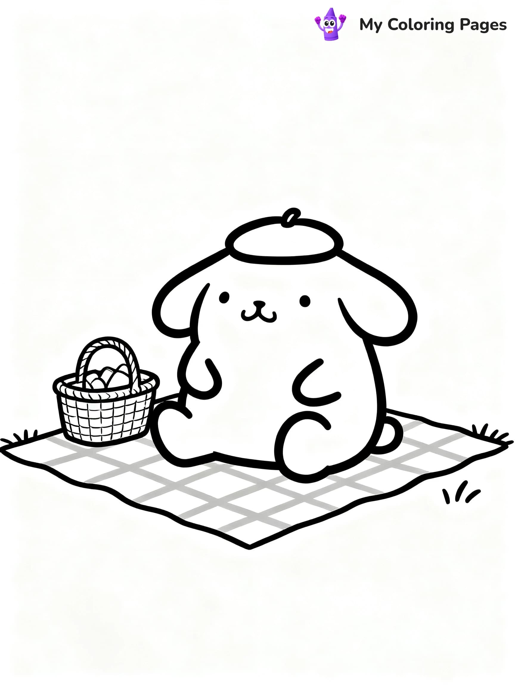 Choco Cat Coloring Pages - 22