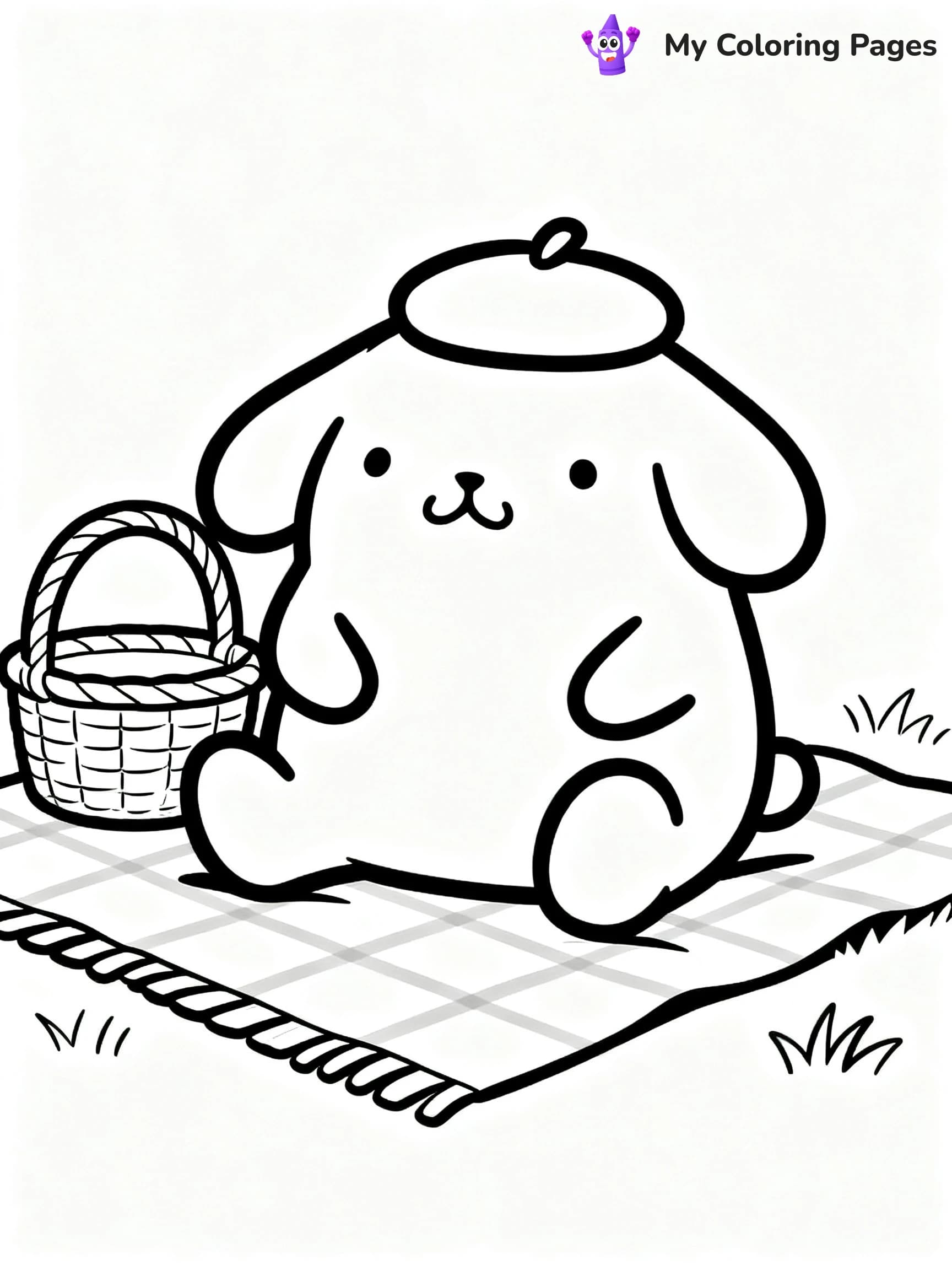 Choco Cat Coloring Pages - 21