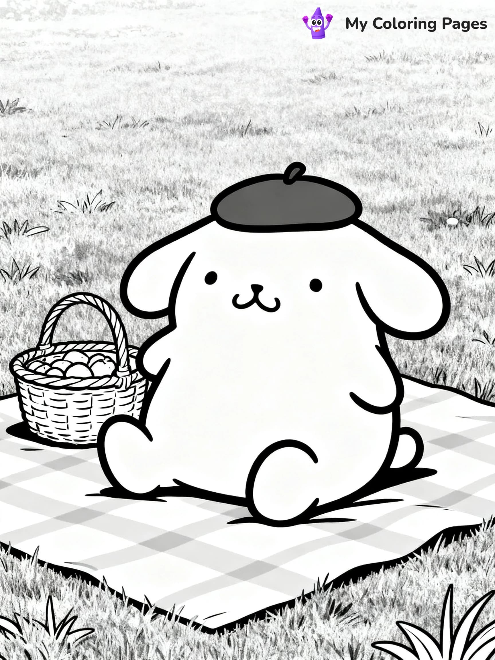 Choco Cat Coloring Pages - 20