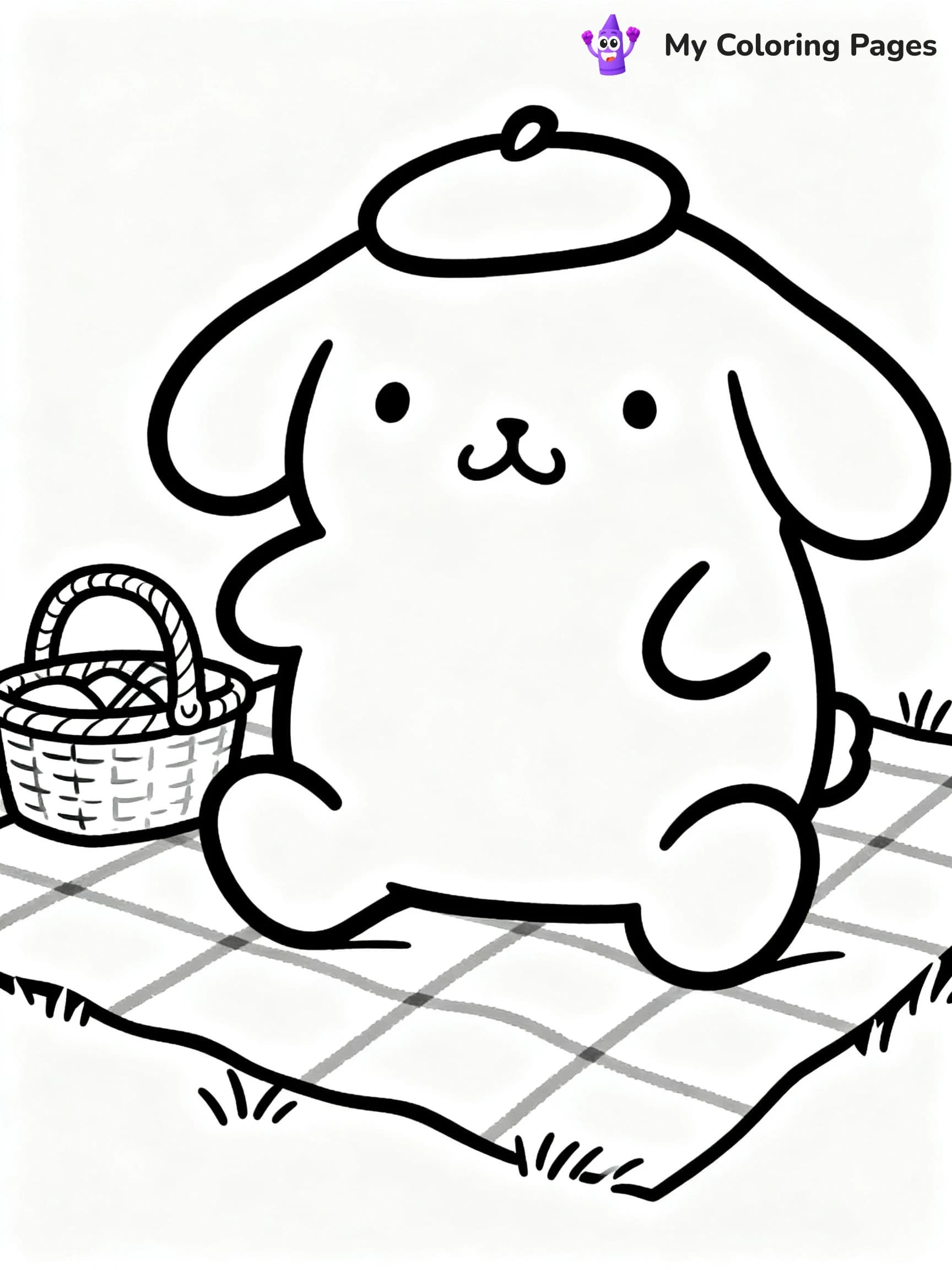 Choco Cat Coloring Pages - 19