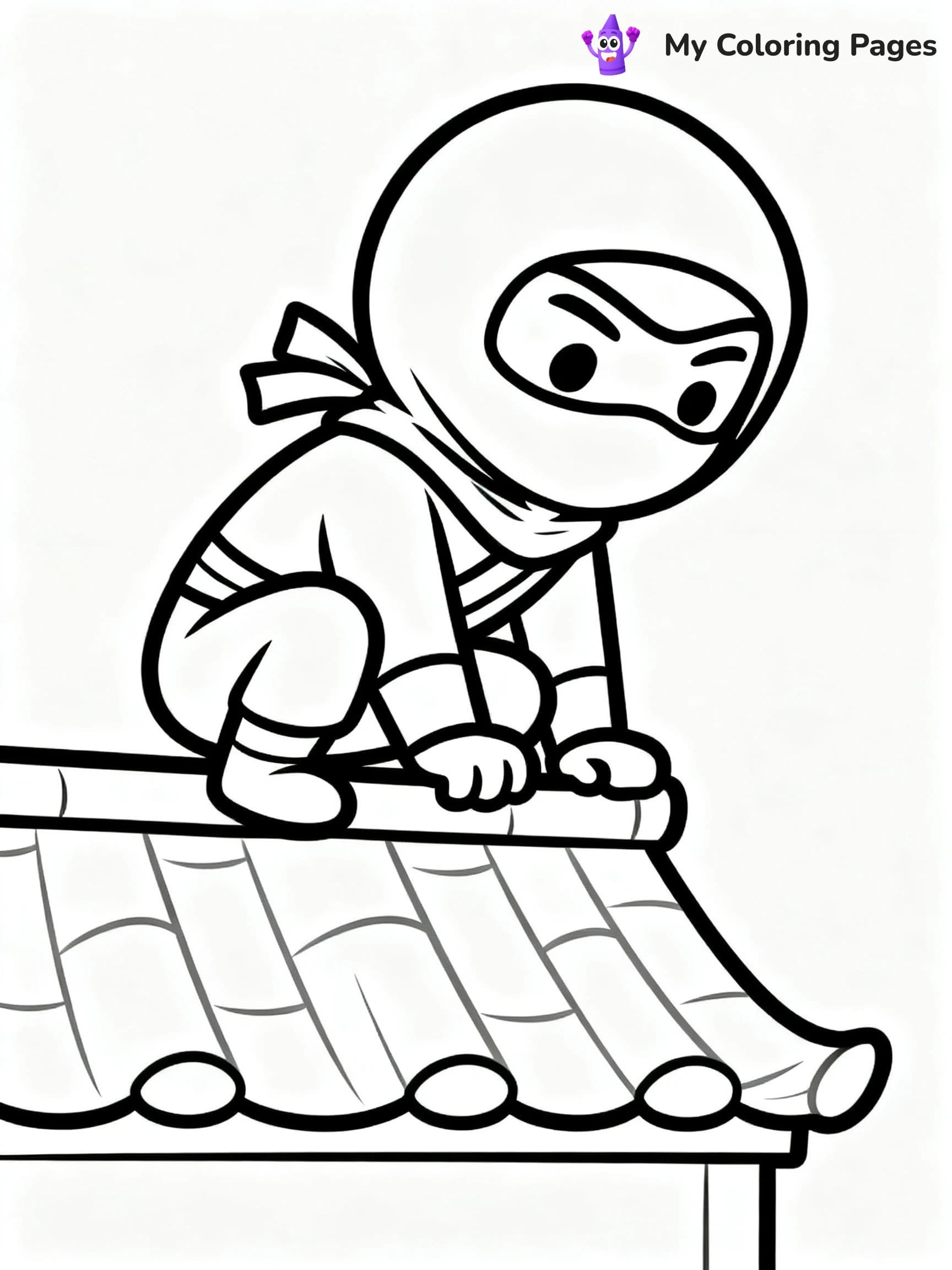 Cool Ninja Coloring Pages - 20