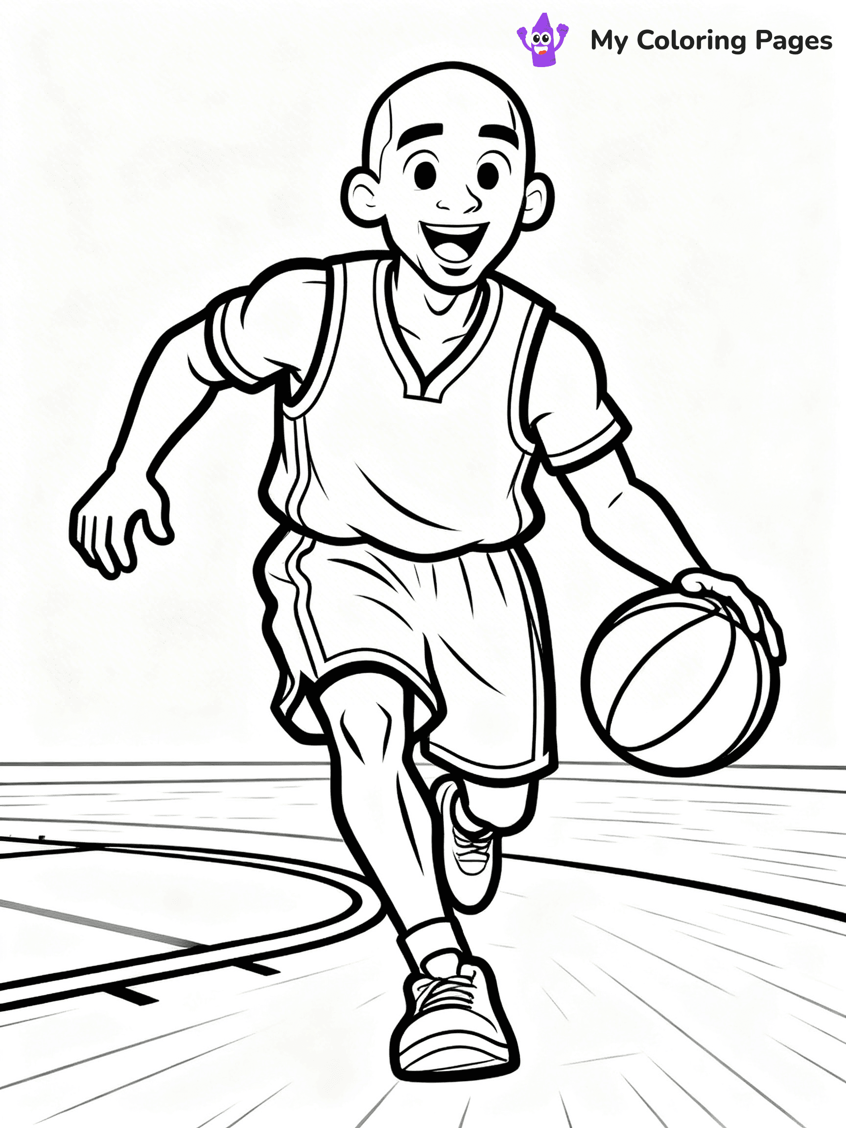 Kobe Bryant Coloring Pages - 16