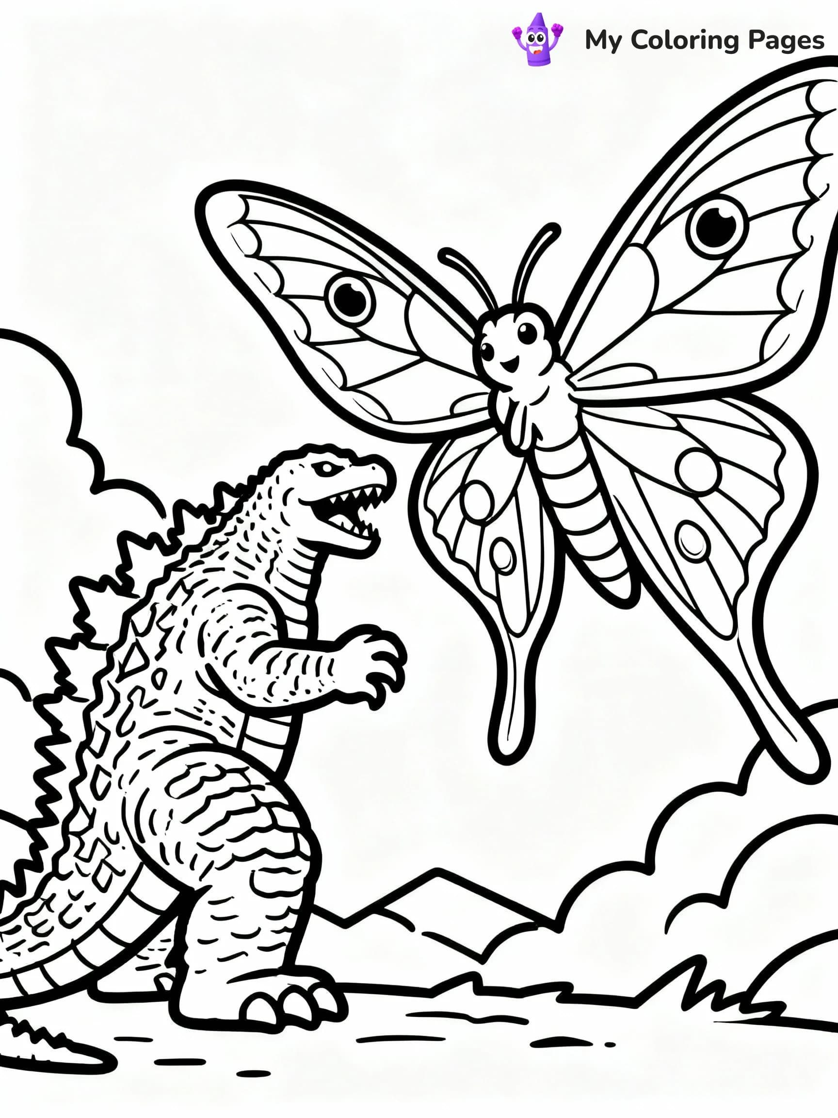 Godzilla Coloring Pages - 18