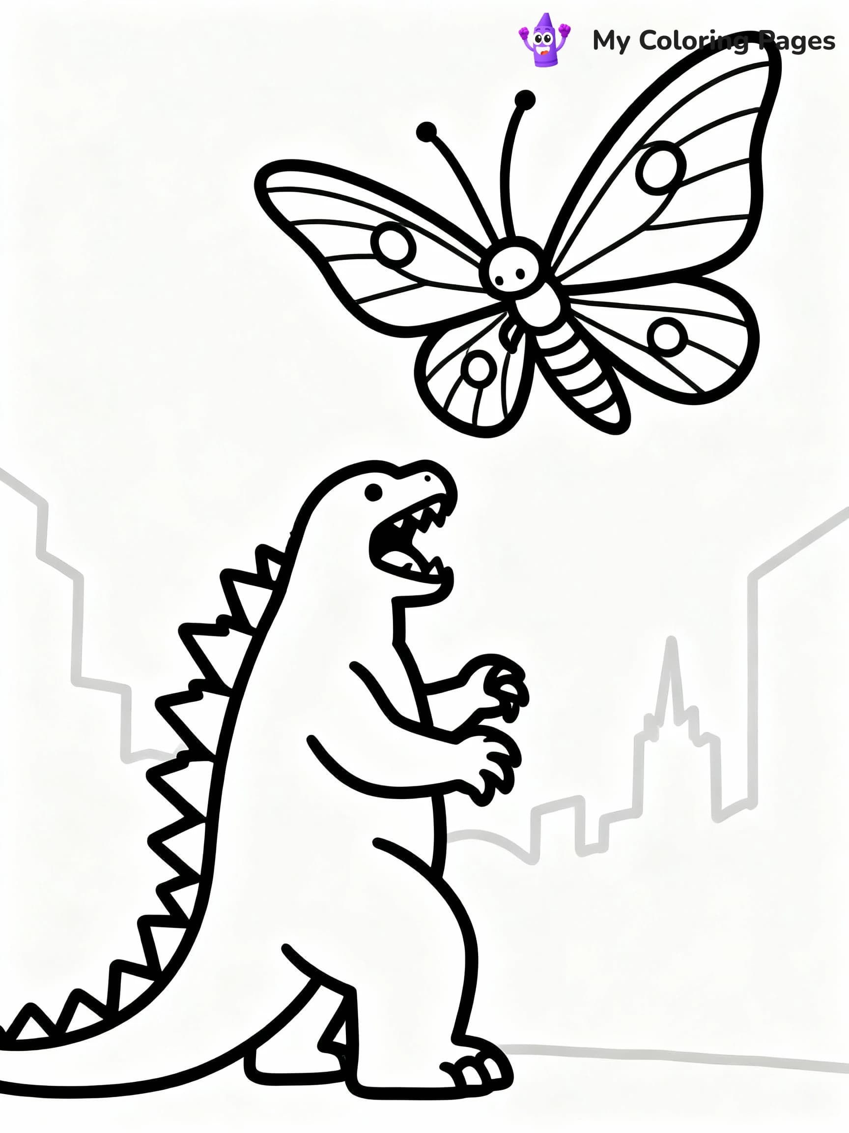 Godzilla Coloring Pages - 14