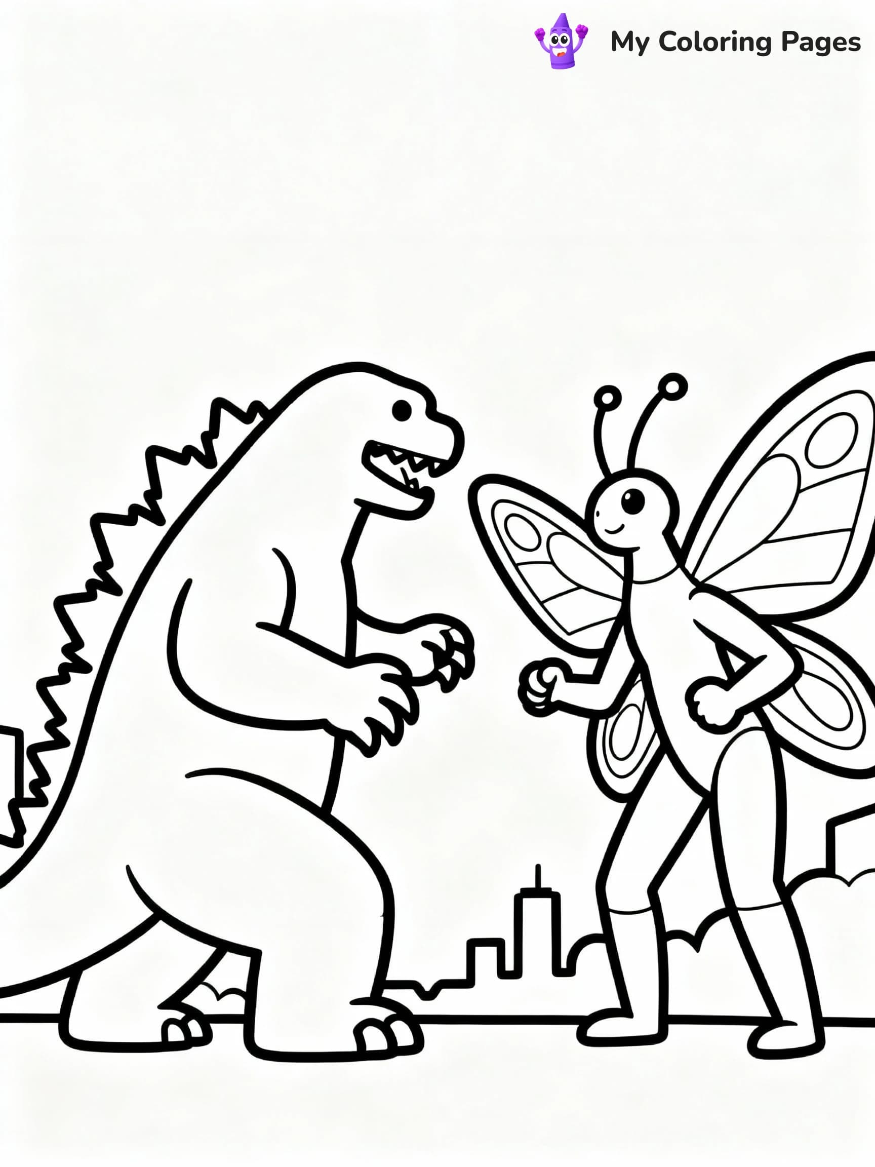 Godzilla Coloring Pages - 13
