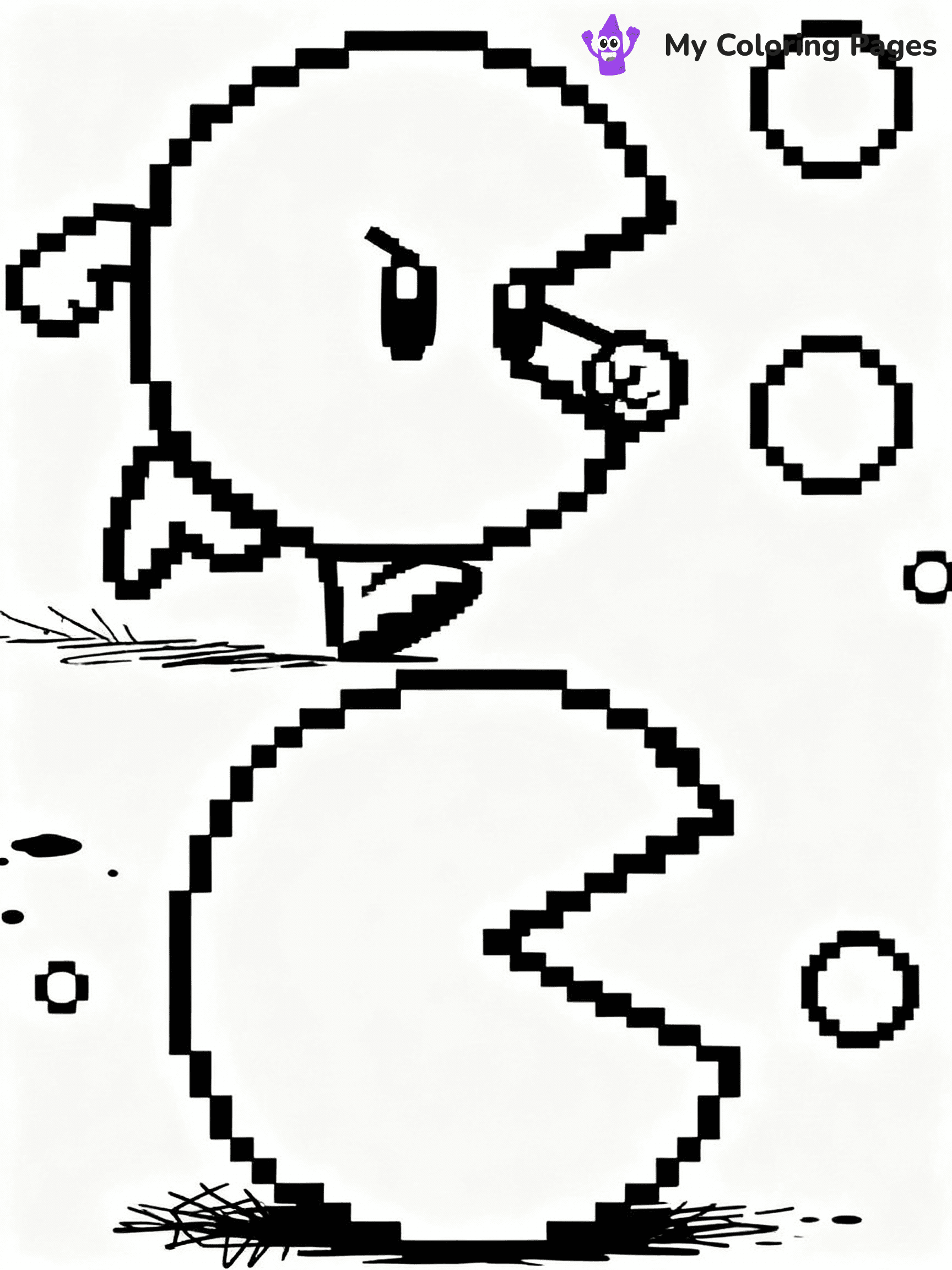 Pacman Coloring Pages - 28