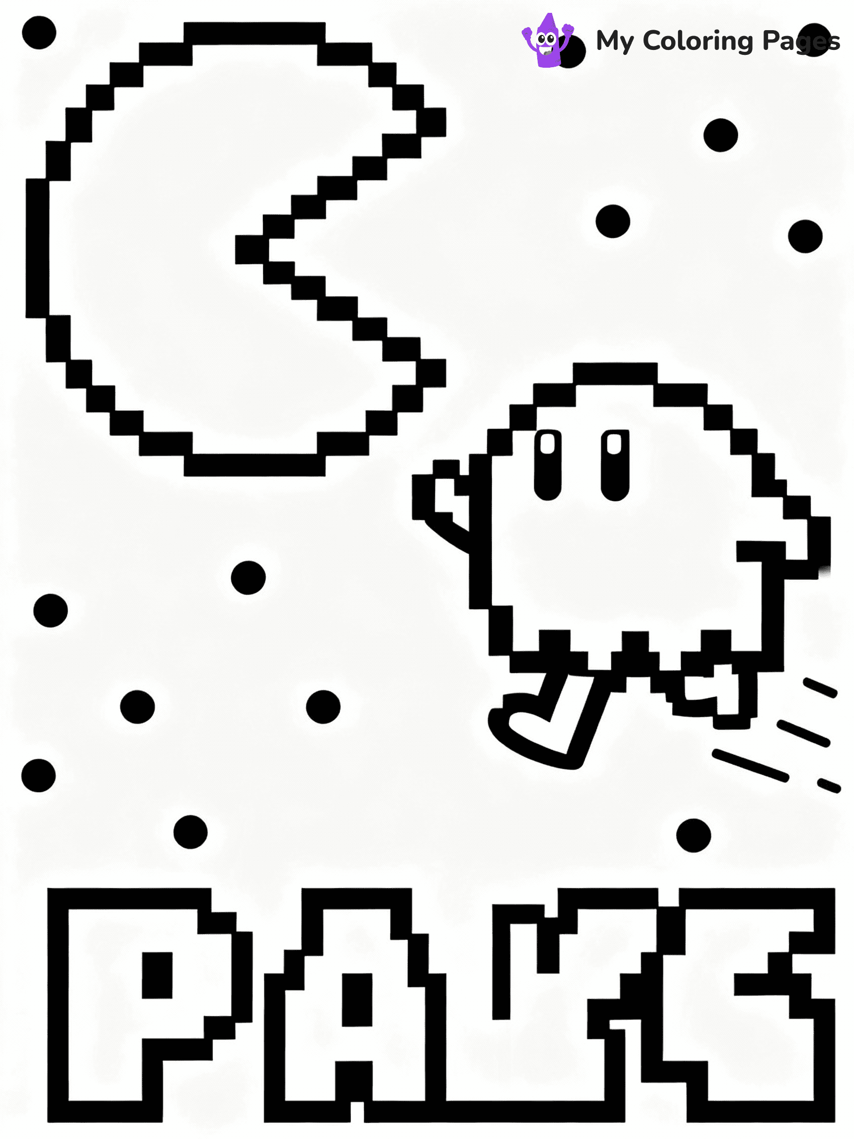 Pacman Coloring Pages - 26