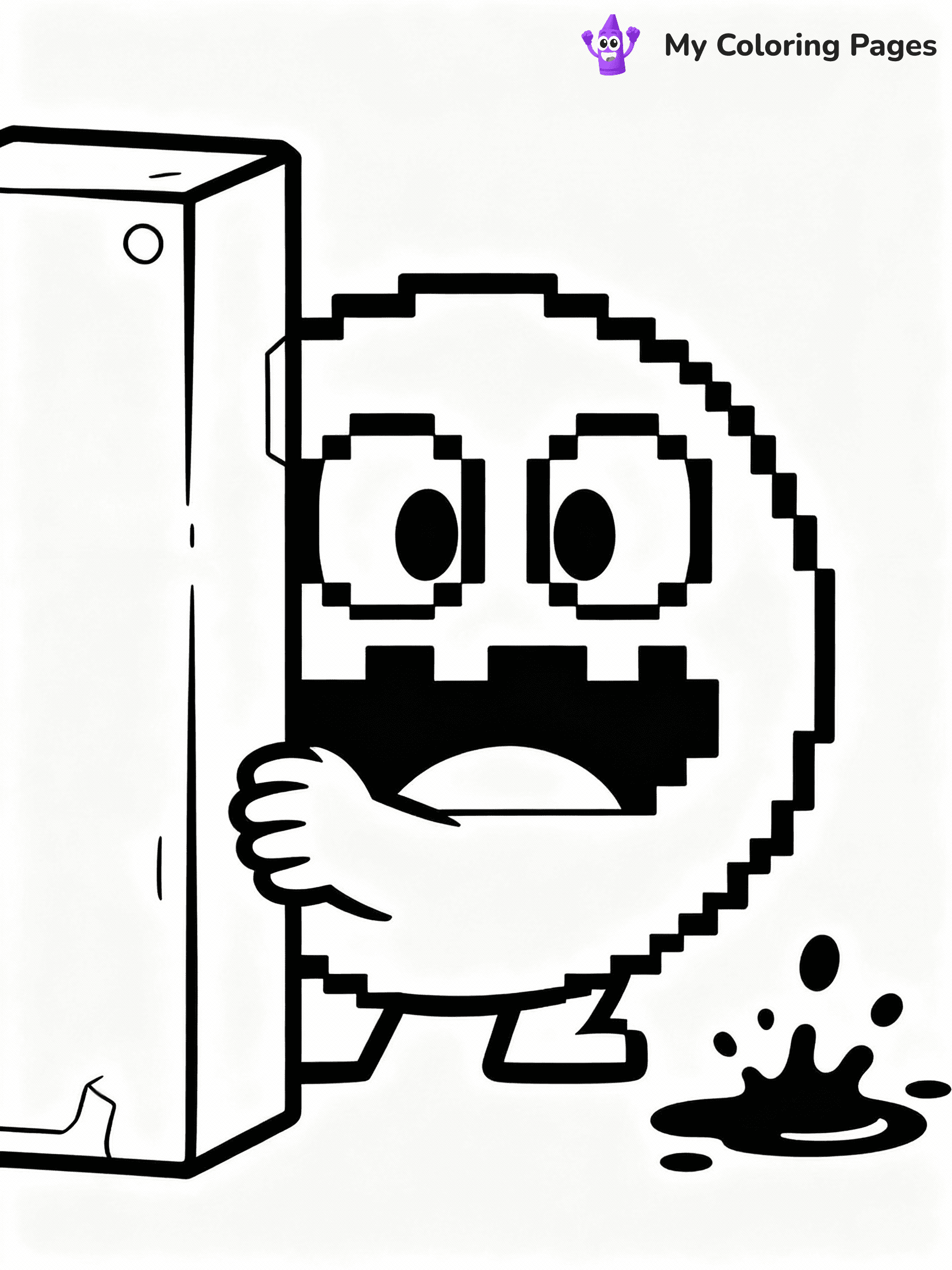 Pacman Coloring Pages - 19