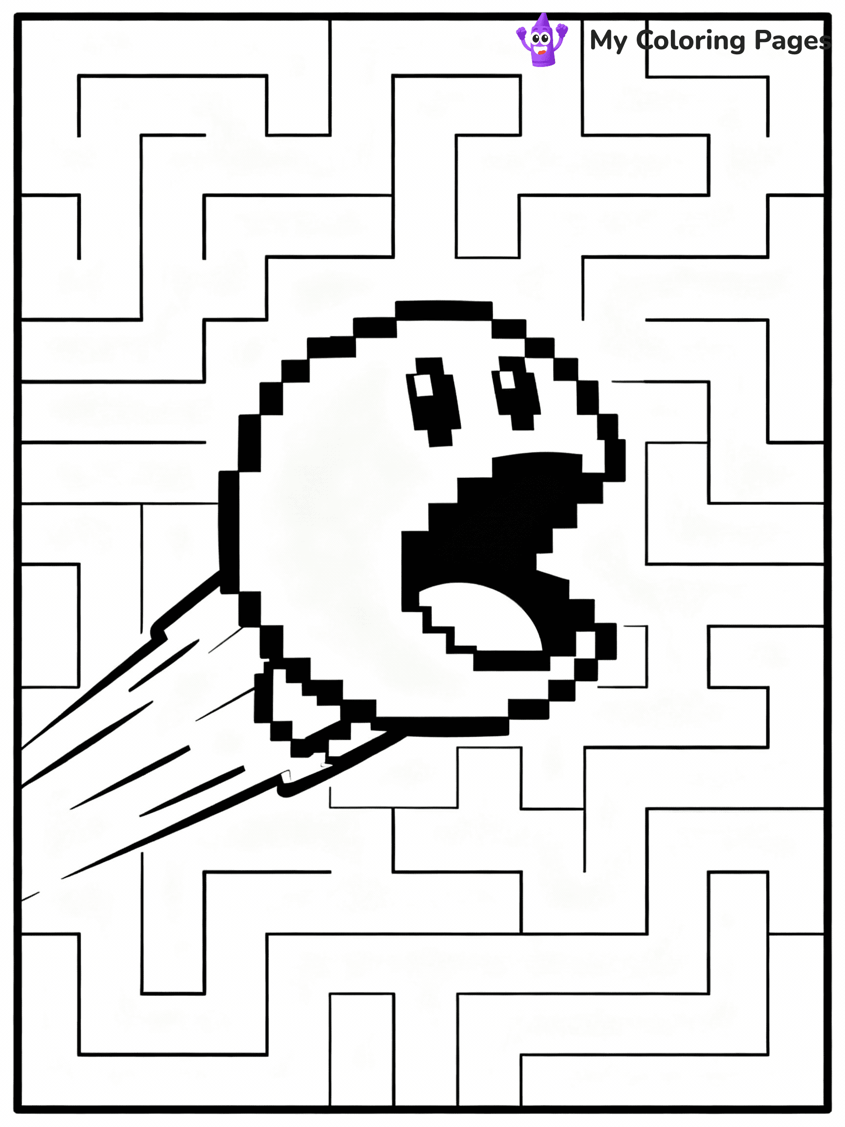 Pacman Coloring Pages - 18