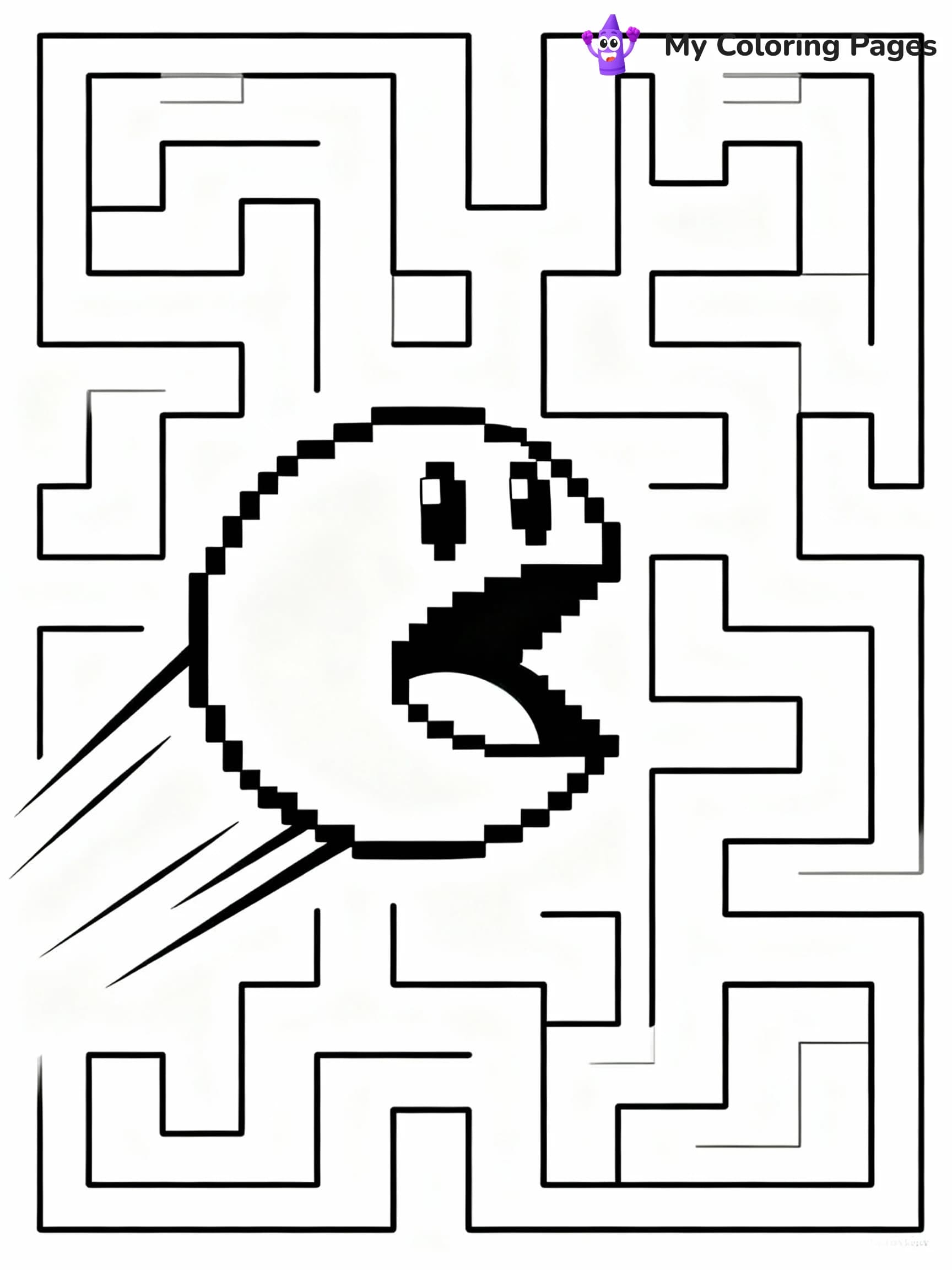 Pacman Coloring Pages - 15