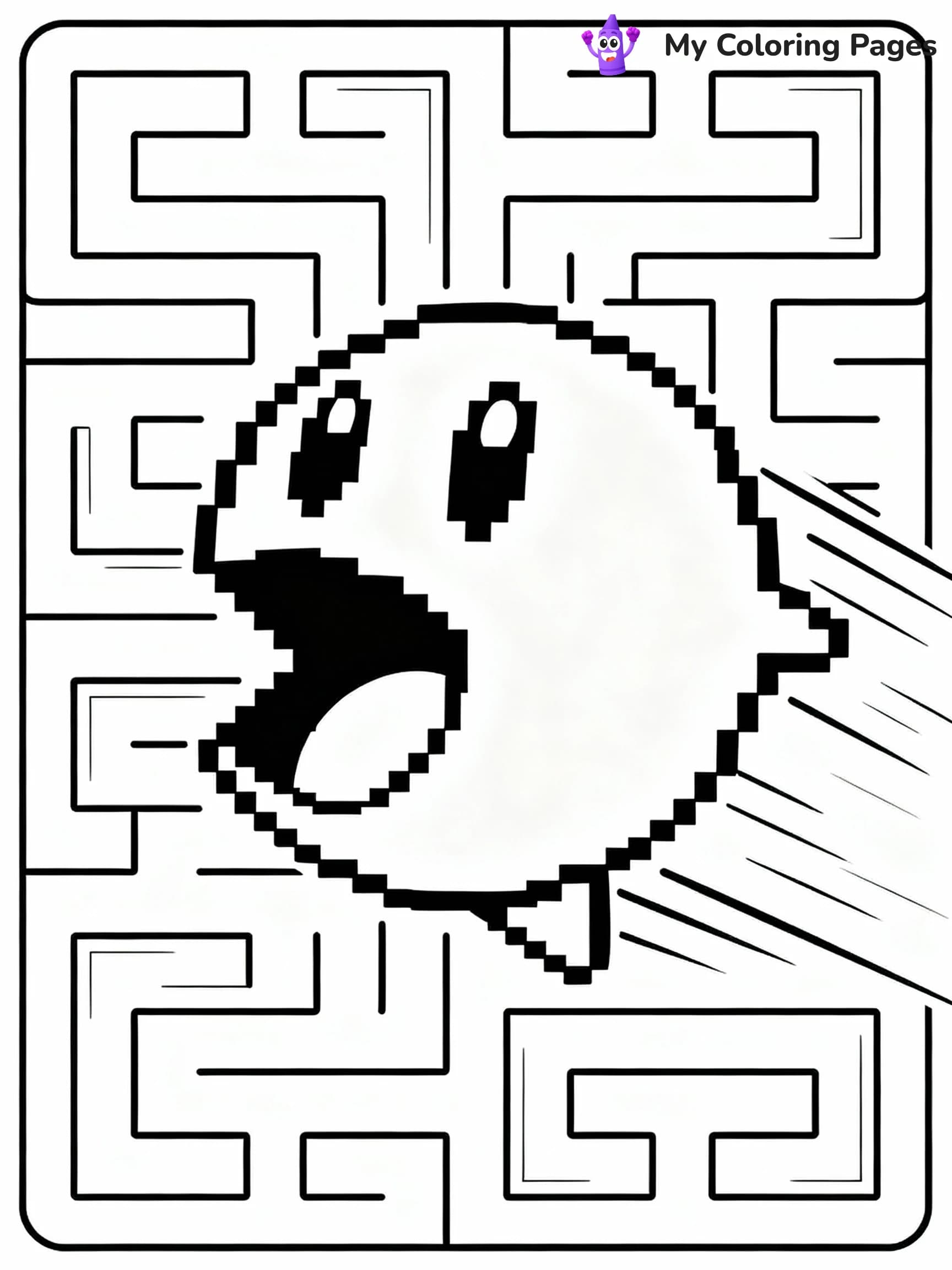 Pacman Coloring Pages - 14
