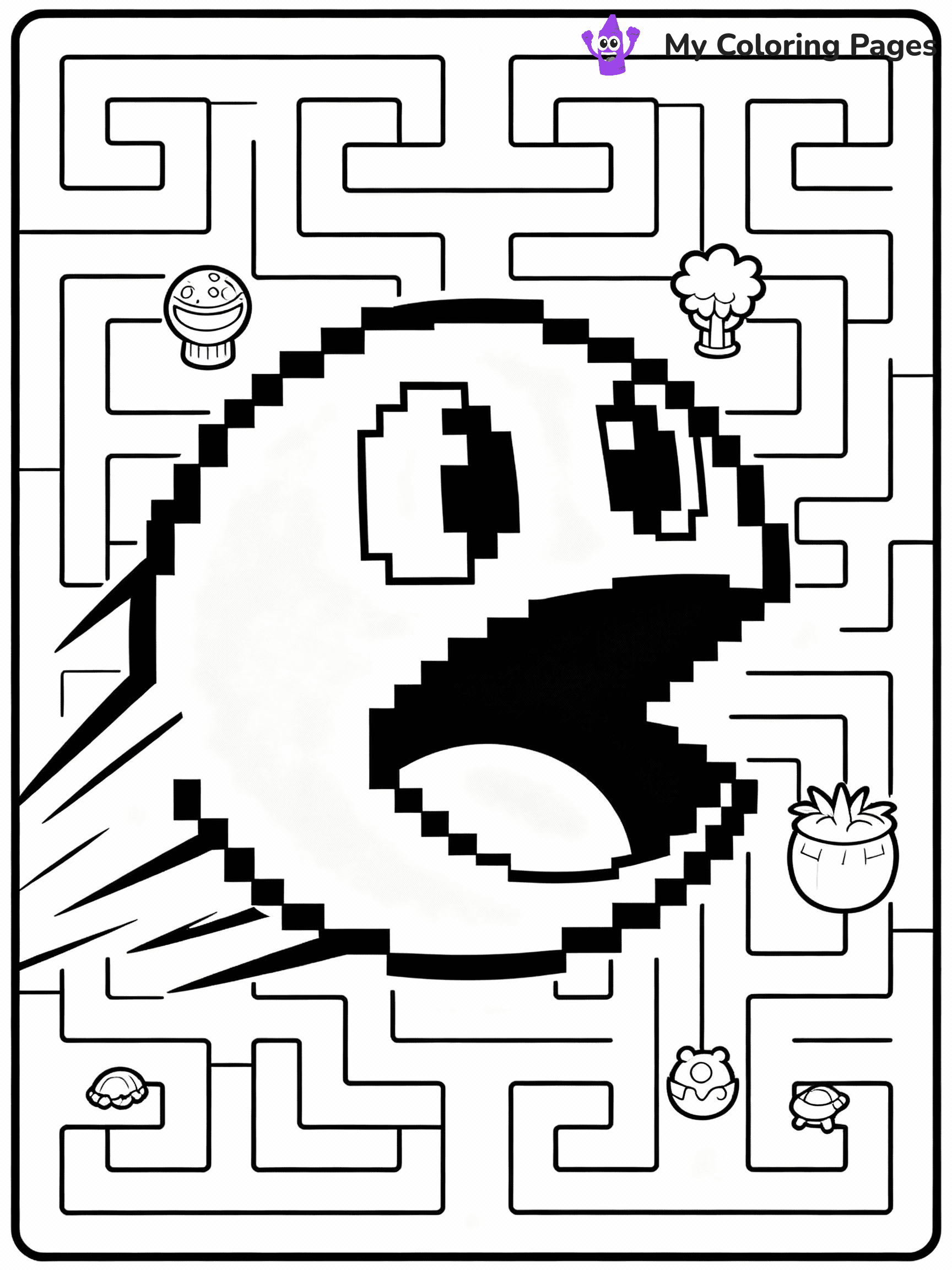 Pacman Coloring Pages - 13