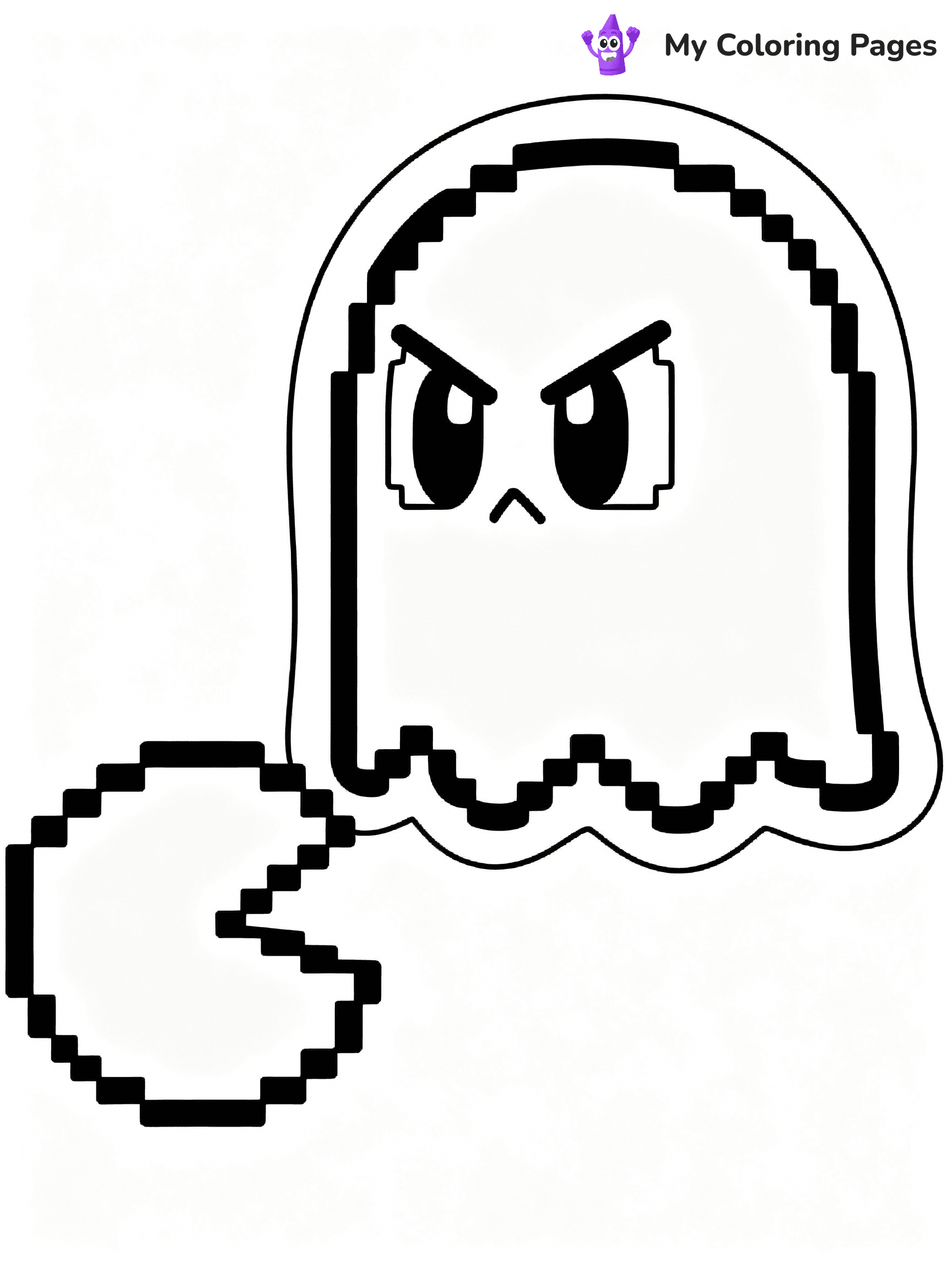 Pacman Coloring Pages - 11