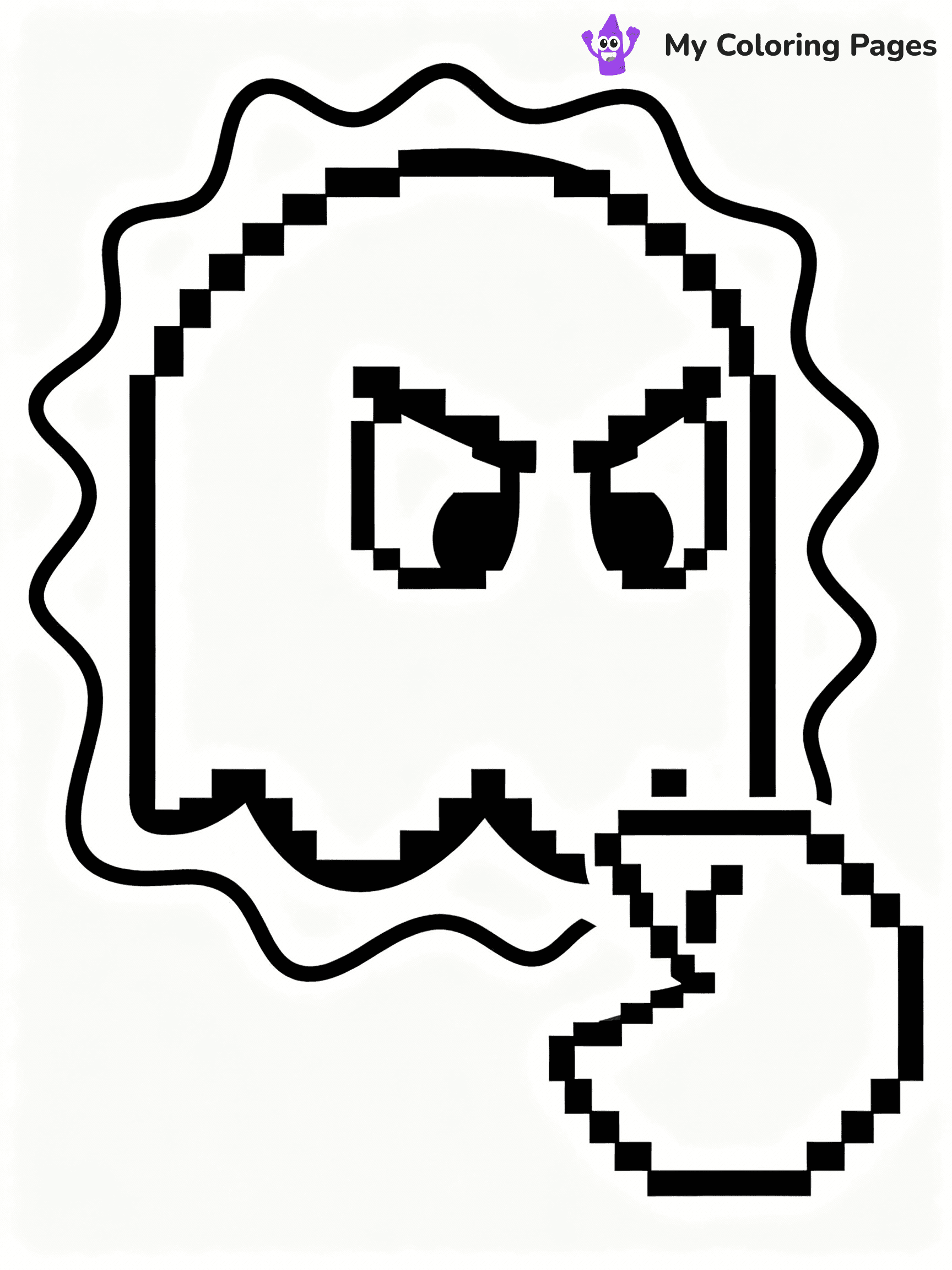Pacman Coloring Pages - 9