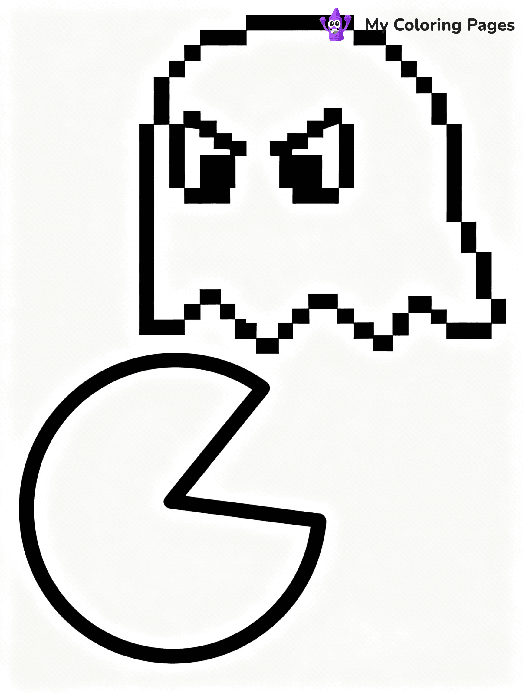 Pacman Coloring Pages - 8