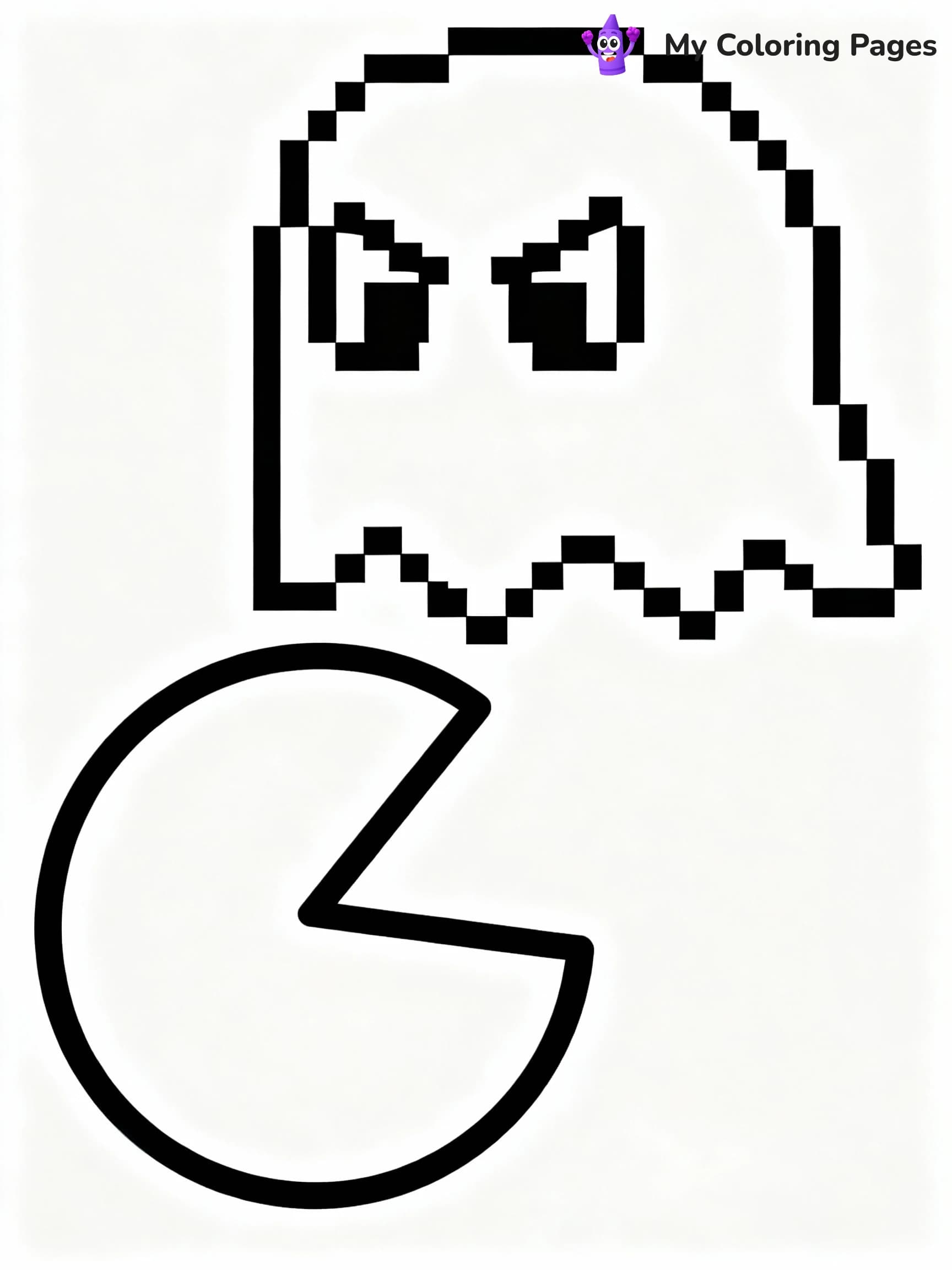 Pacman Coloring Pages - 8
