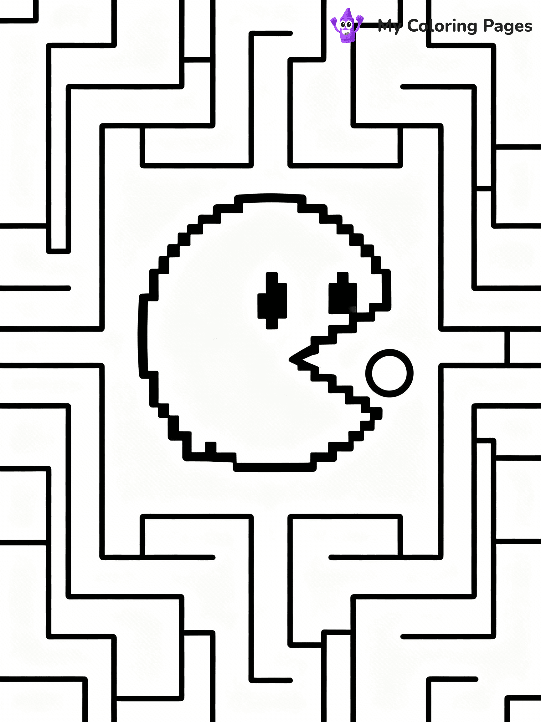 Pacman Coloring Pages - 6