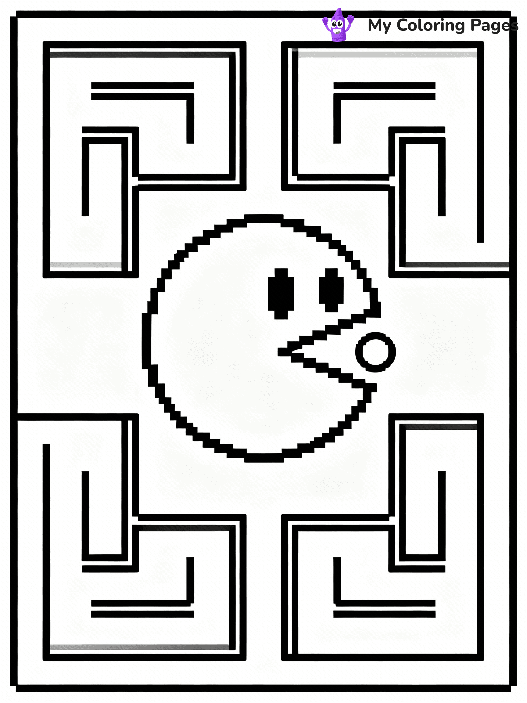 Pacman Coloring Pages - 5