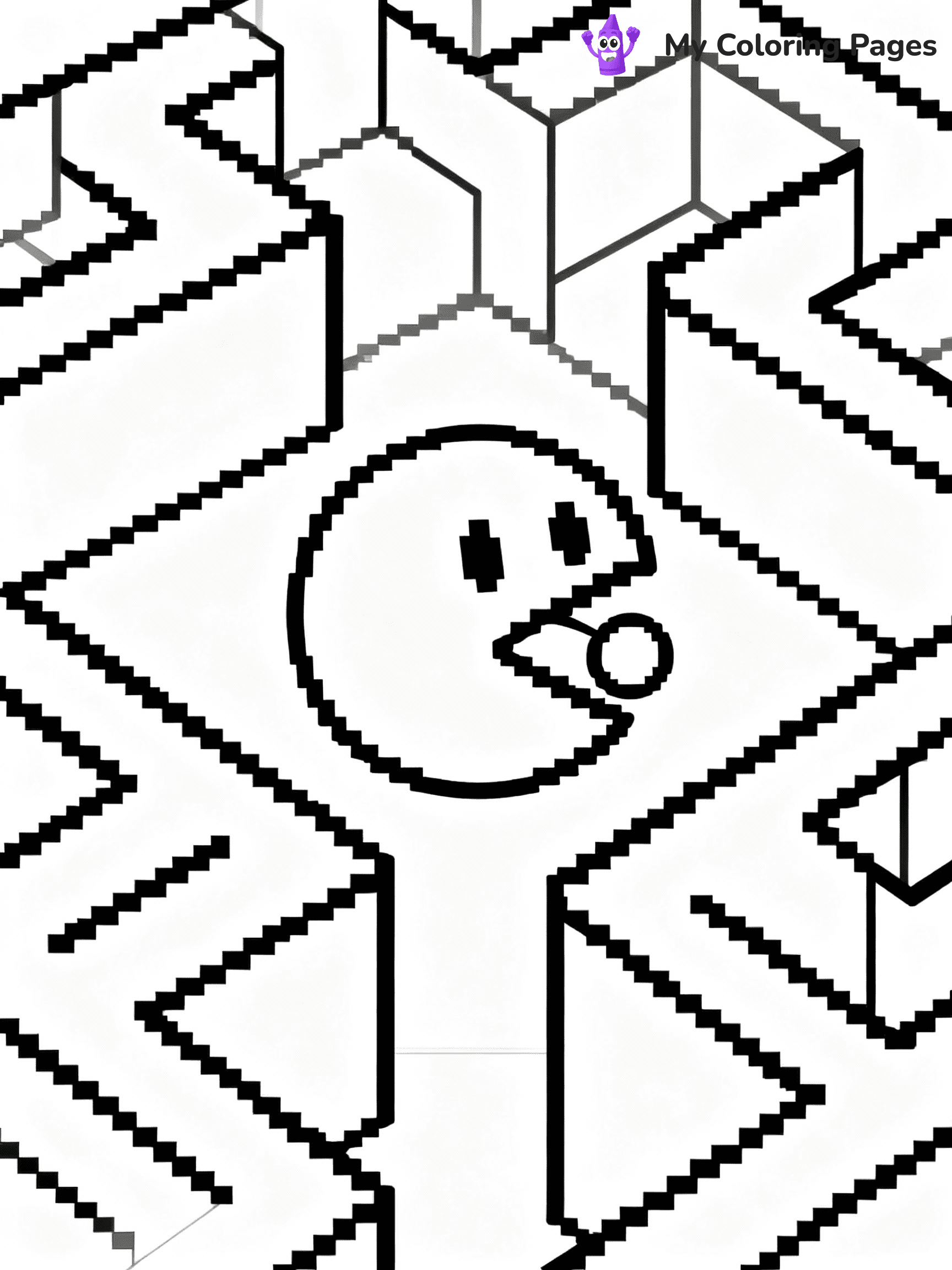 Pacman Coloring Pages - 1