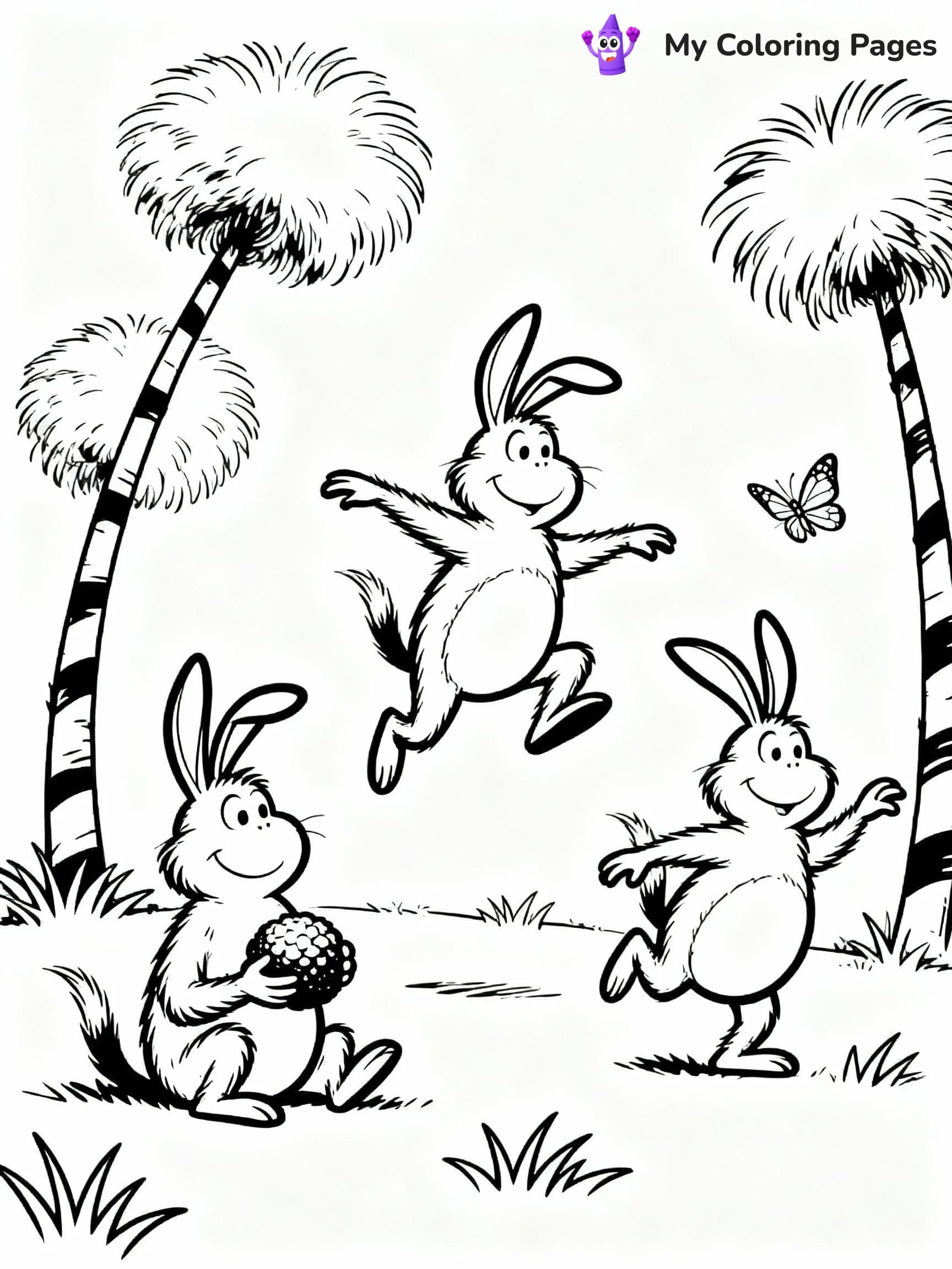 Lorax Coloring Pages - 23