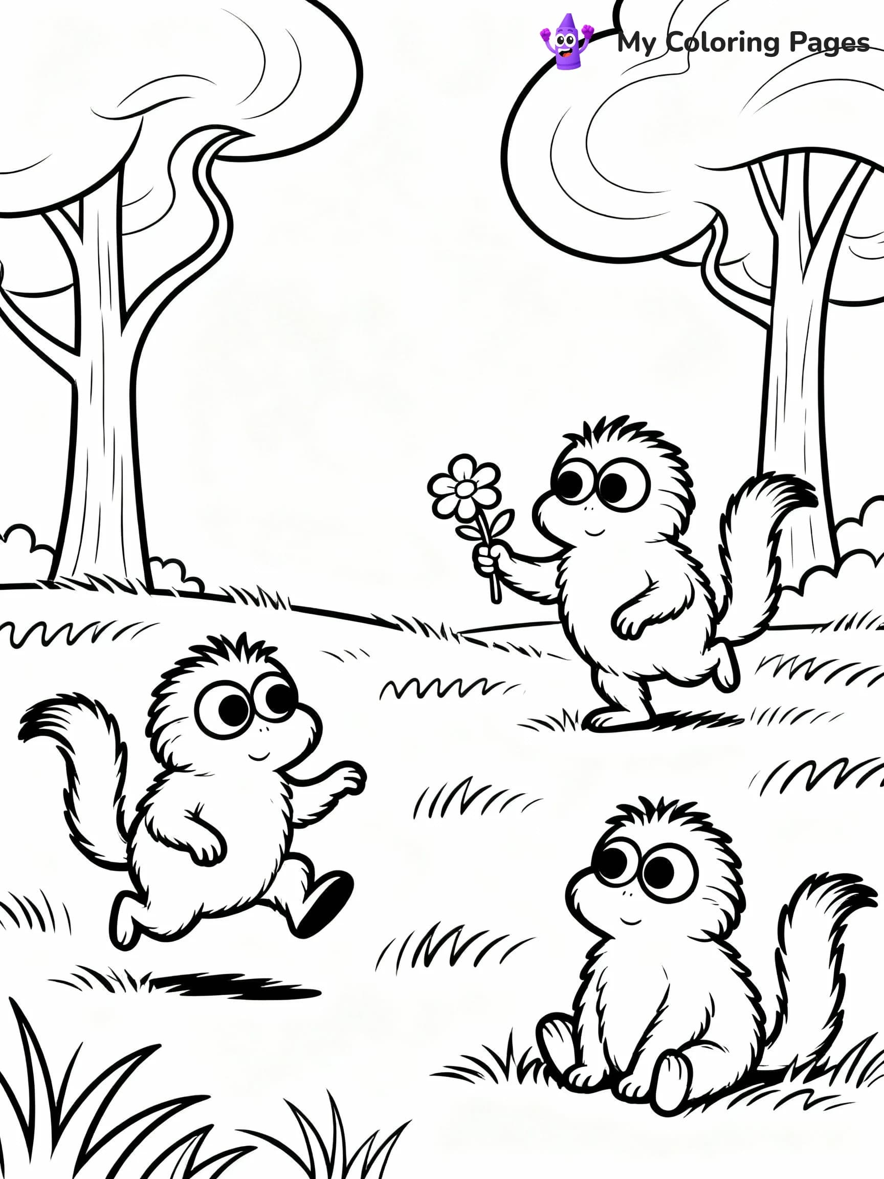Lorax Coloring Pages - 21
