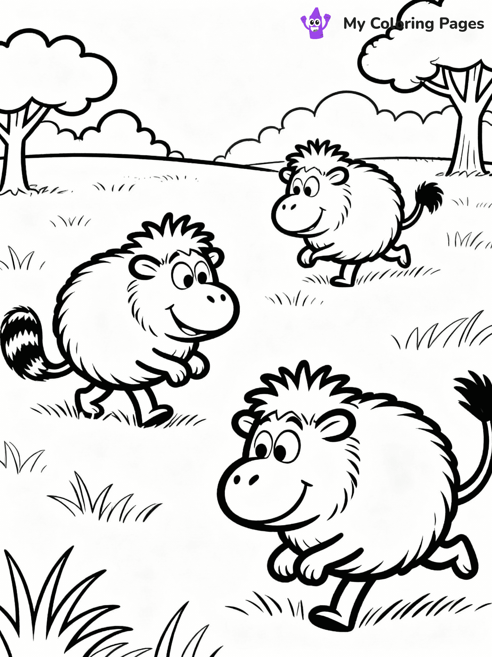 Lorax Coloring Pages - 20