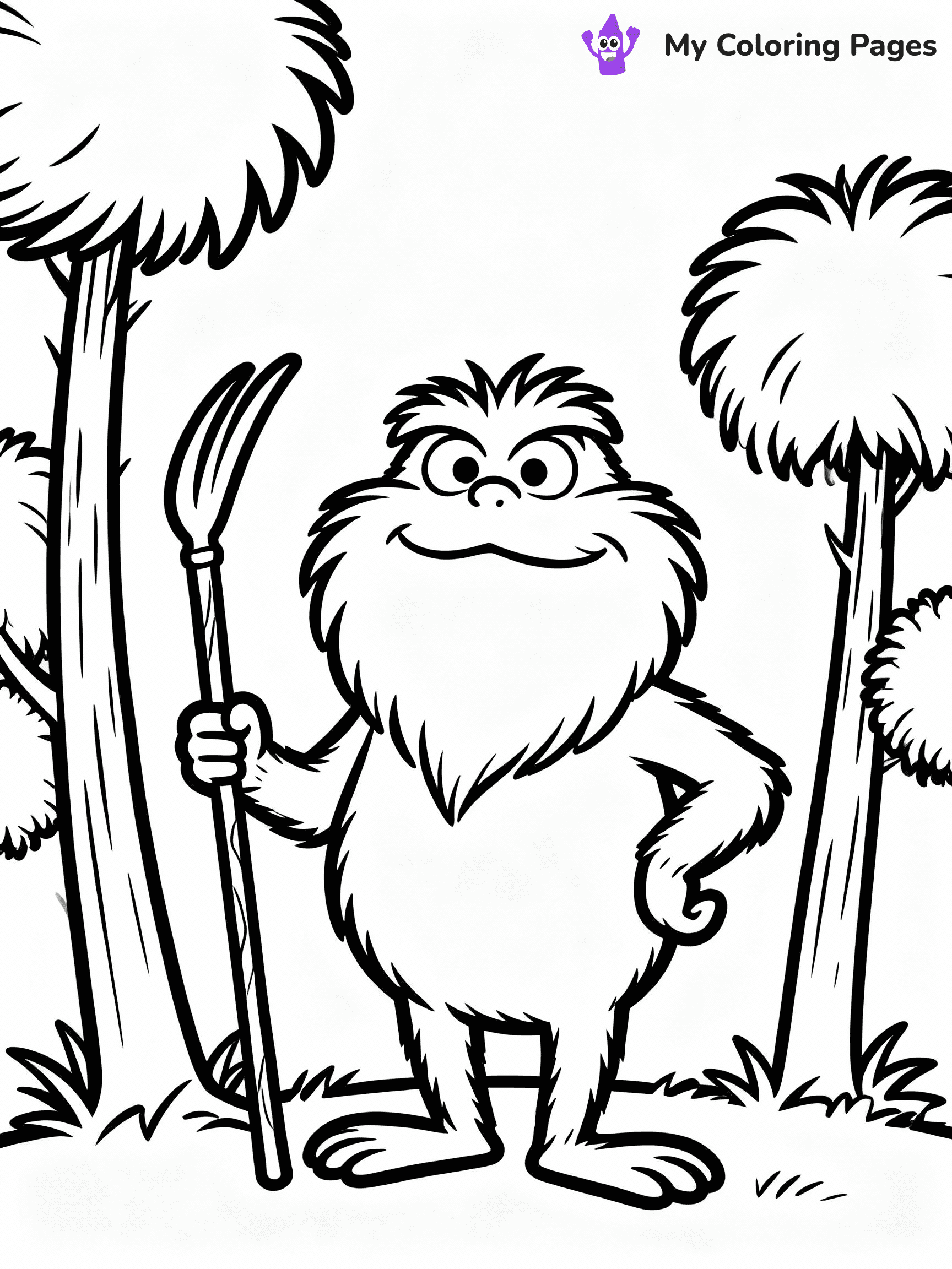 Lorax Coloring Pages - 15