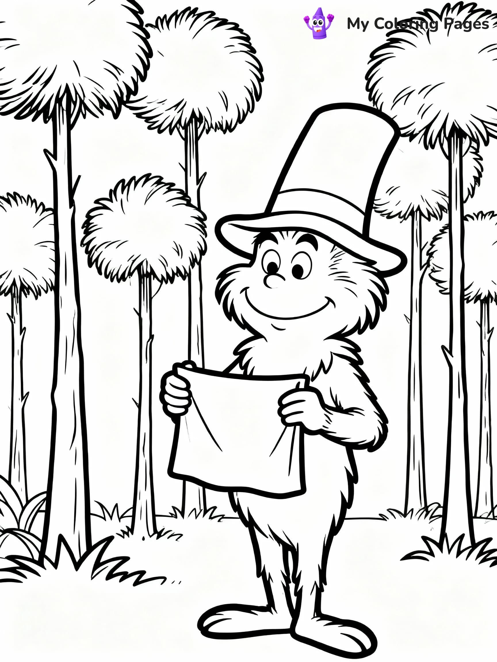 Lorax Coloring Pages - 13