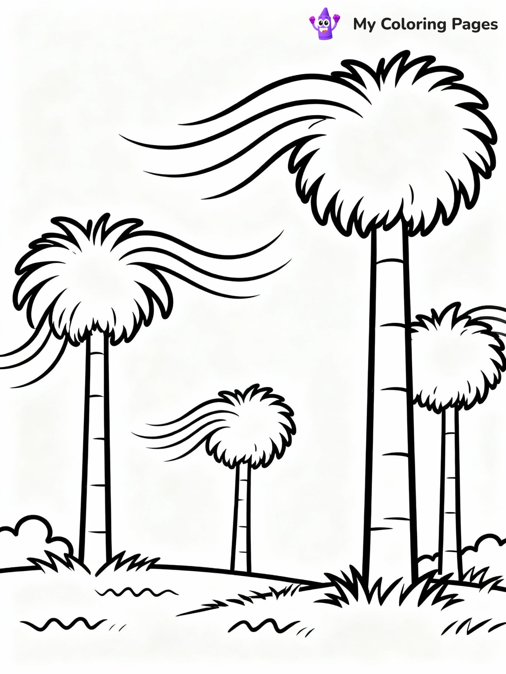 Lorax Coloring Pages - 12