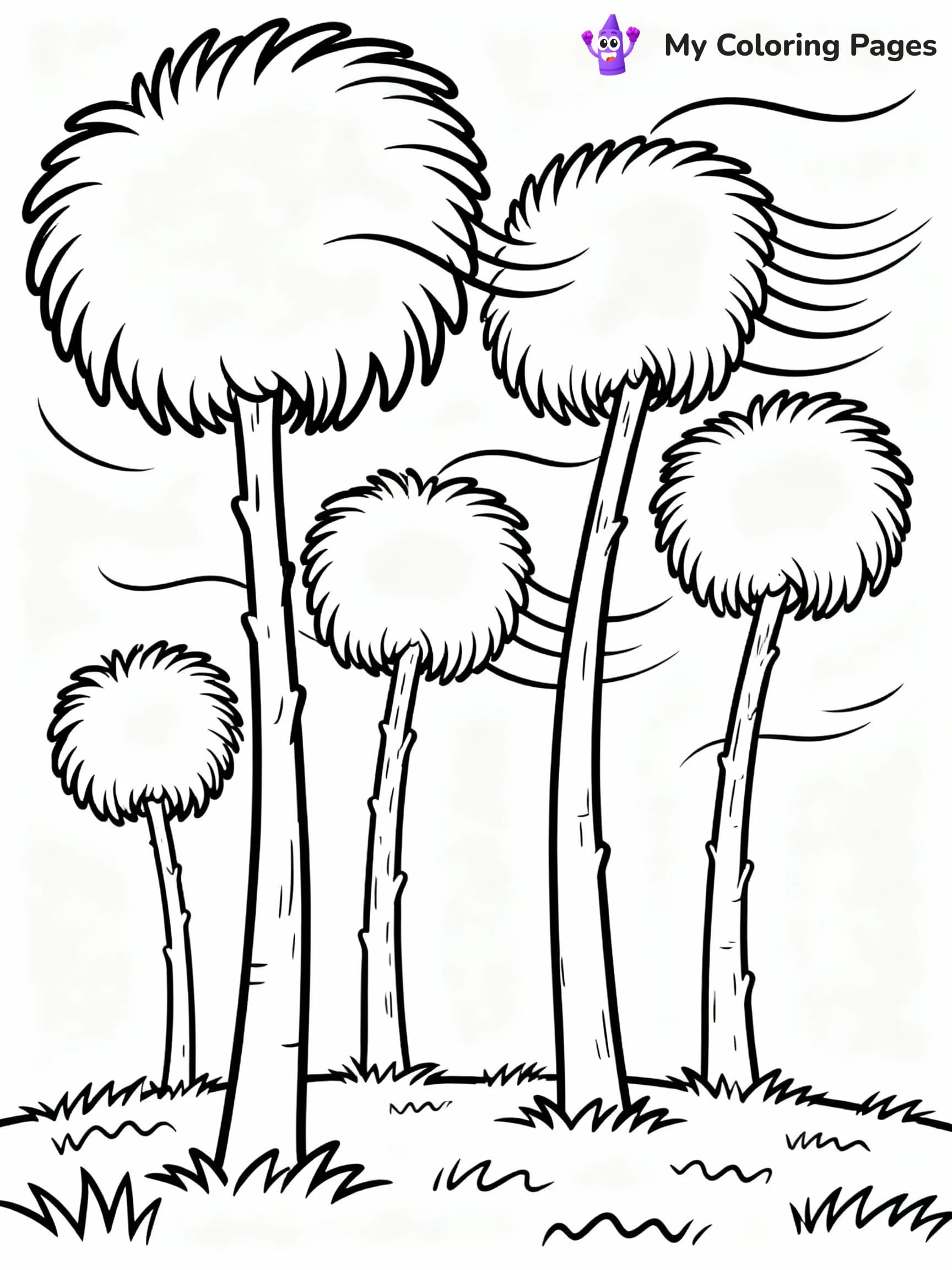 Lorax Coloring Pages - 11