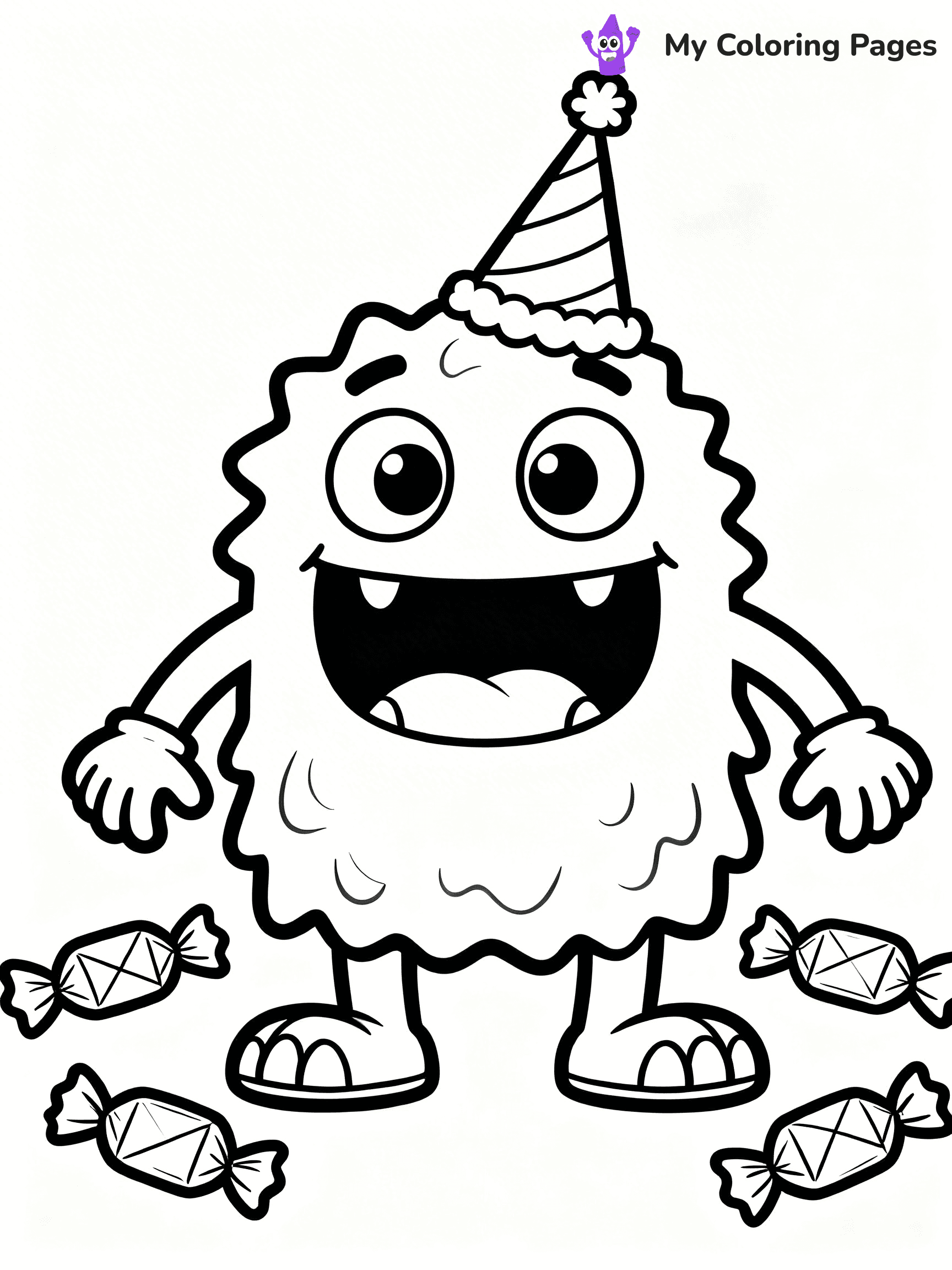 Chocolate Bar Coloring Pages - 96
