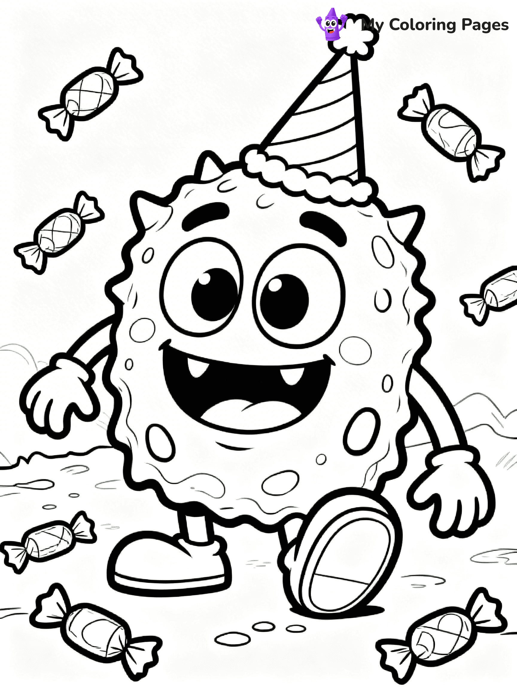 Chocolate Bar Coloring Pages - 92